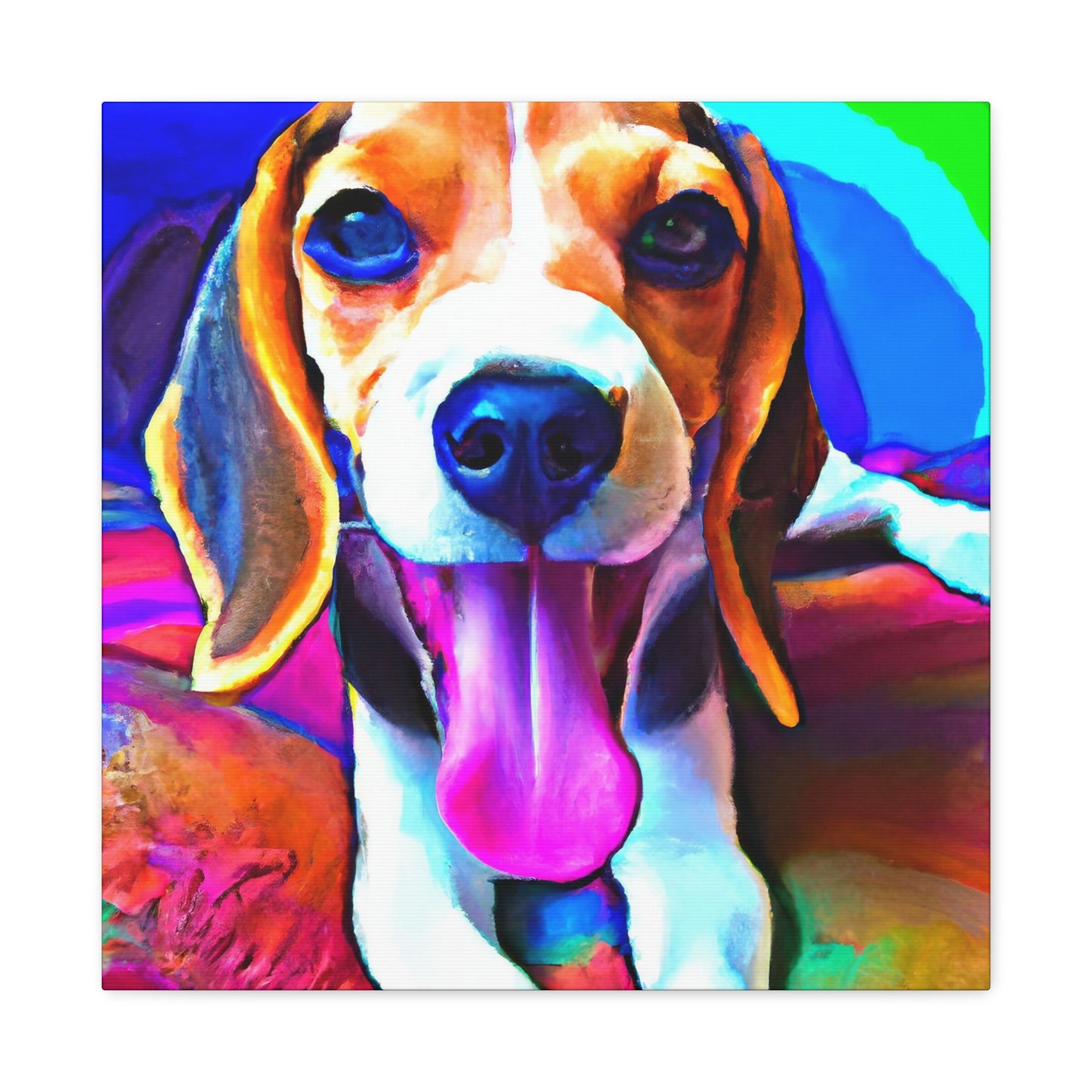 Leonarda d'Ascoli - Beagle Puppy - Canvas