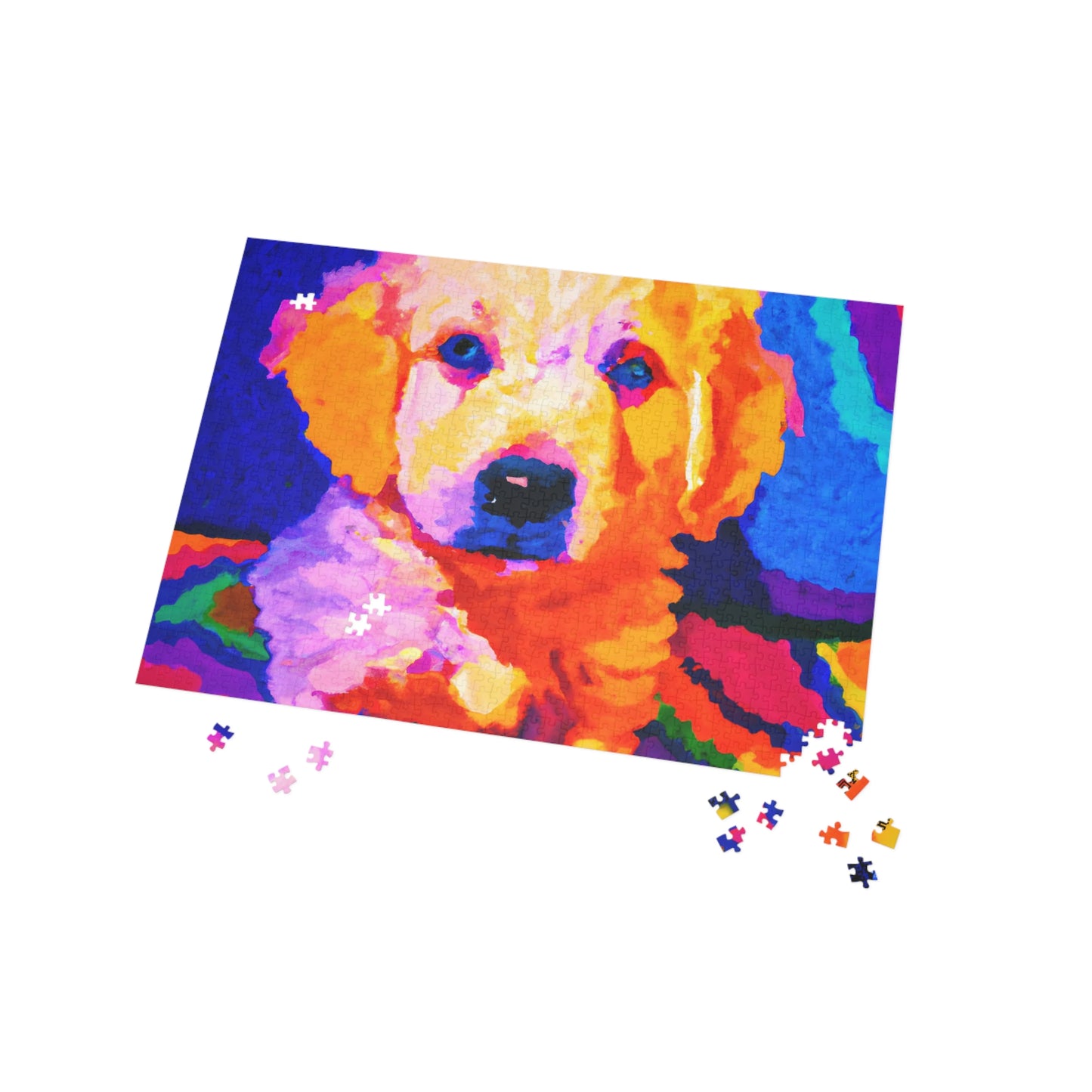 Jacques Excentrique - Golden Retriever Puppy - Puzzle