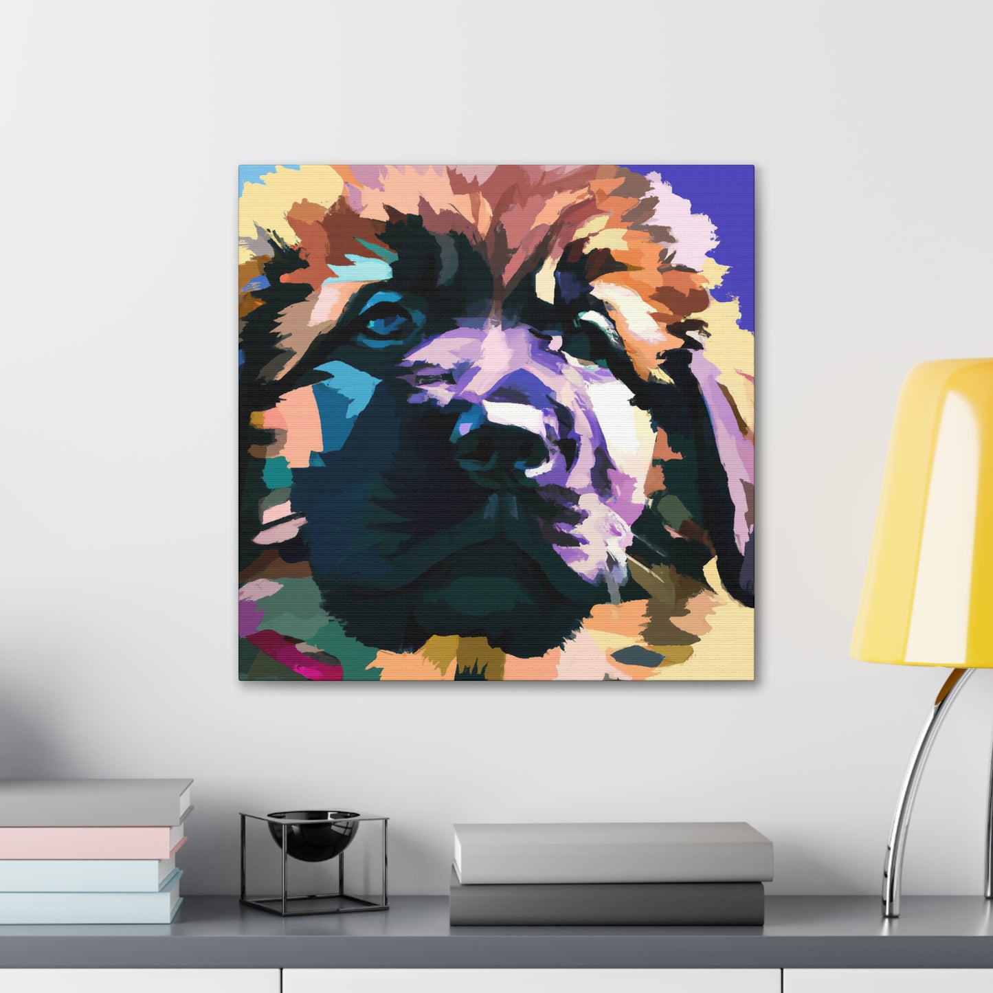 Princess Agnes von Schonberg - Leonberger - Canvas