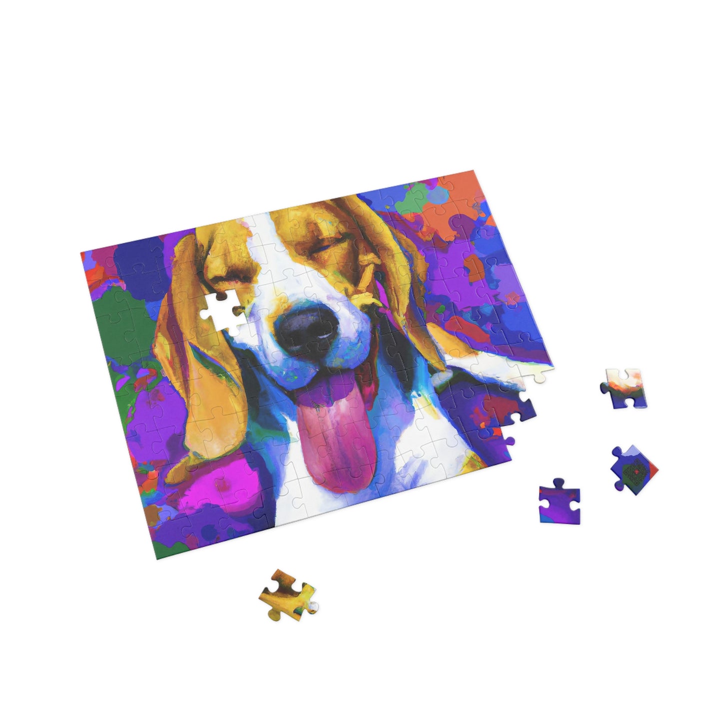 Gwendolynne the Noble Artist - Beagle Puppy - Puzzle