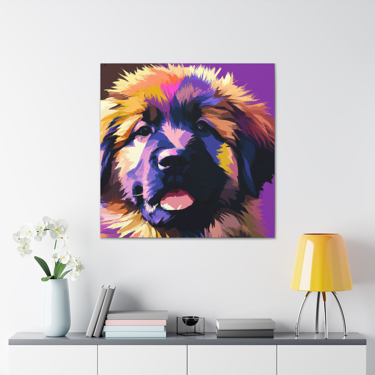 Countess Isabella von Schuermann - Leonberger - Canvas