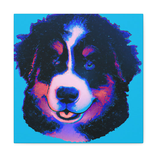 King/Queen Wilafred von Truesdell of Zurich - Bernese Mountain Dog - Canvas