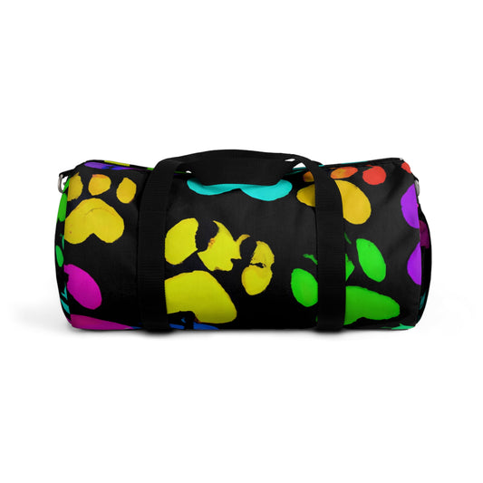 Monsieur Bellais. - Paw Print - Duffel Bag