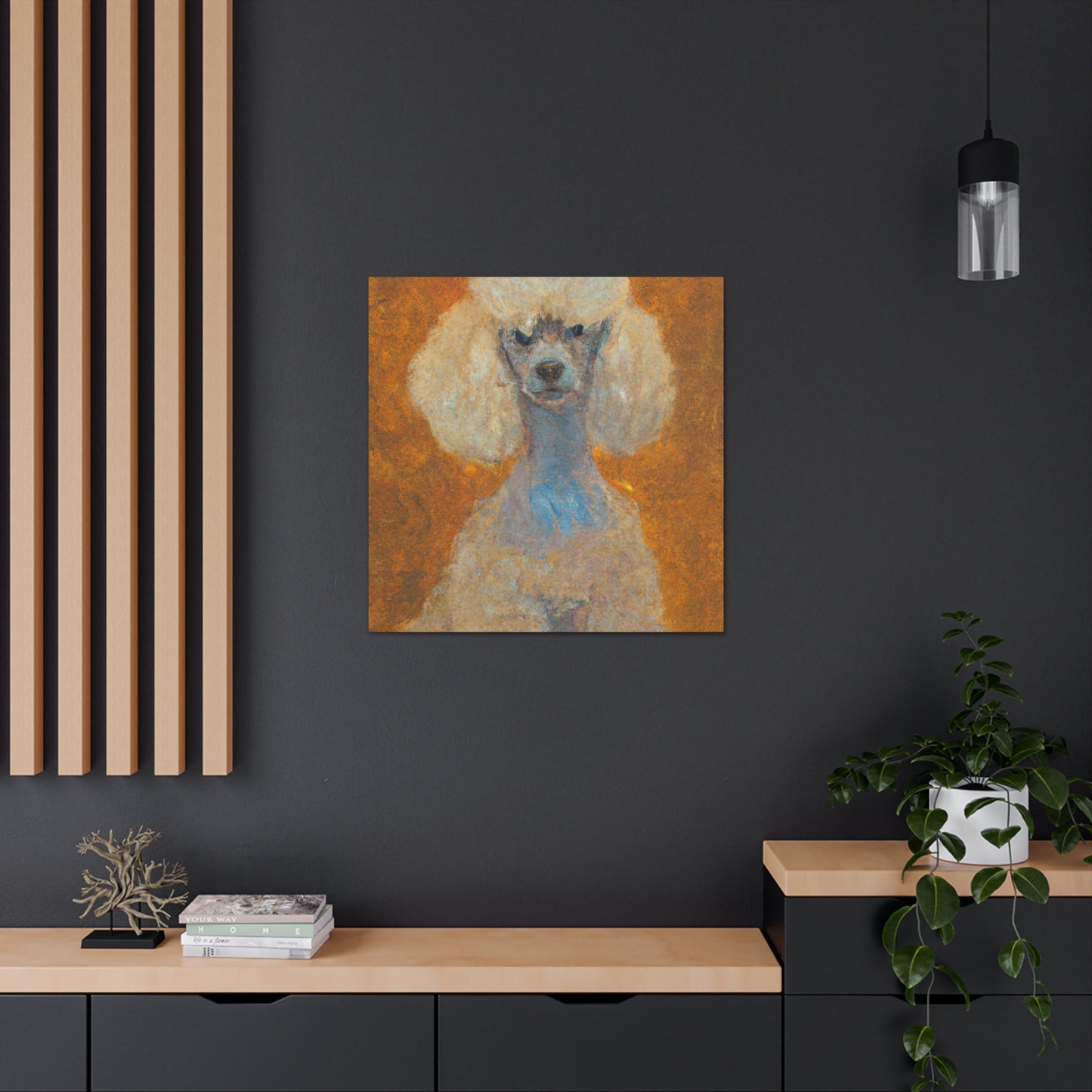 Kingston DeGallasane - Poodle - Canvas