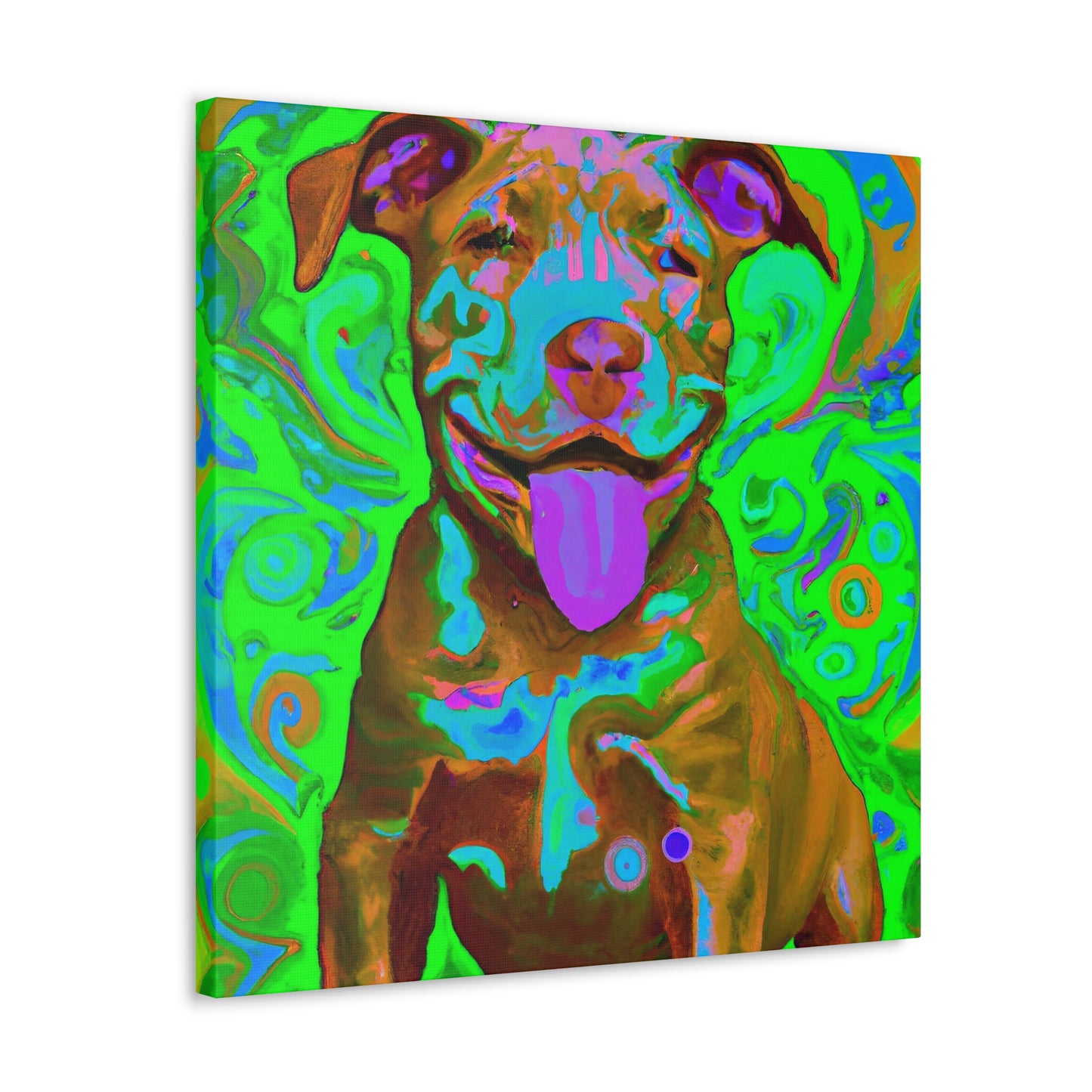 Sirano Devoreaux - Pitbull Puppy - Canvas