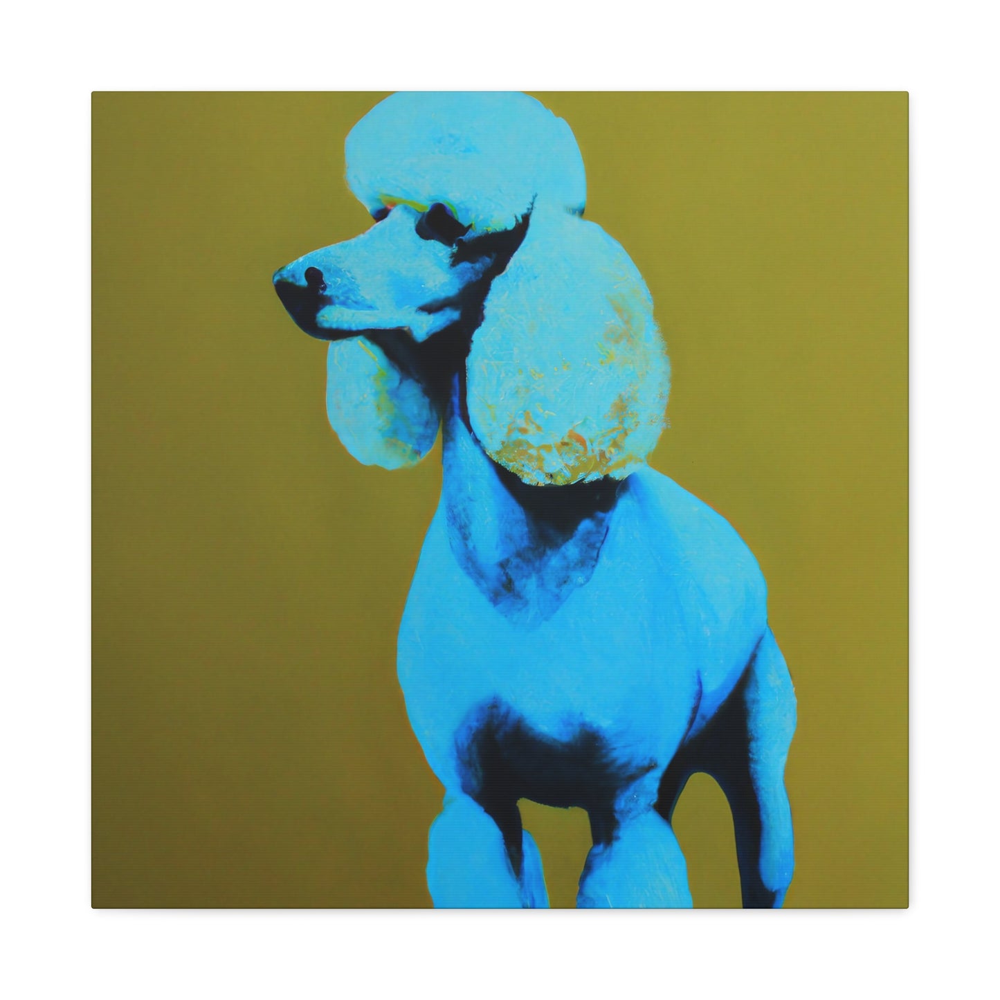 Rikart the Magnificent - Poodle - Canvas