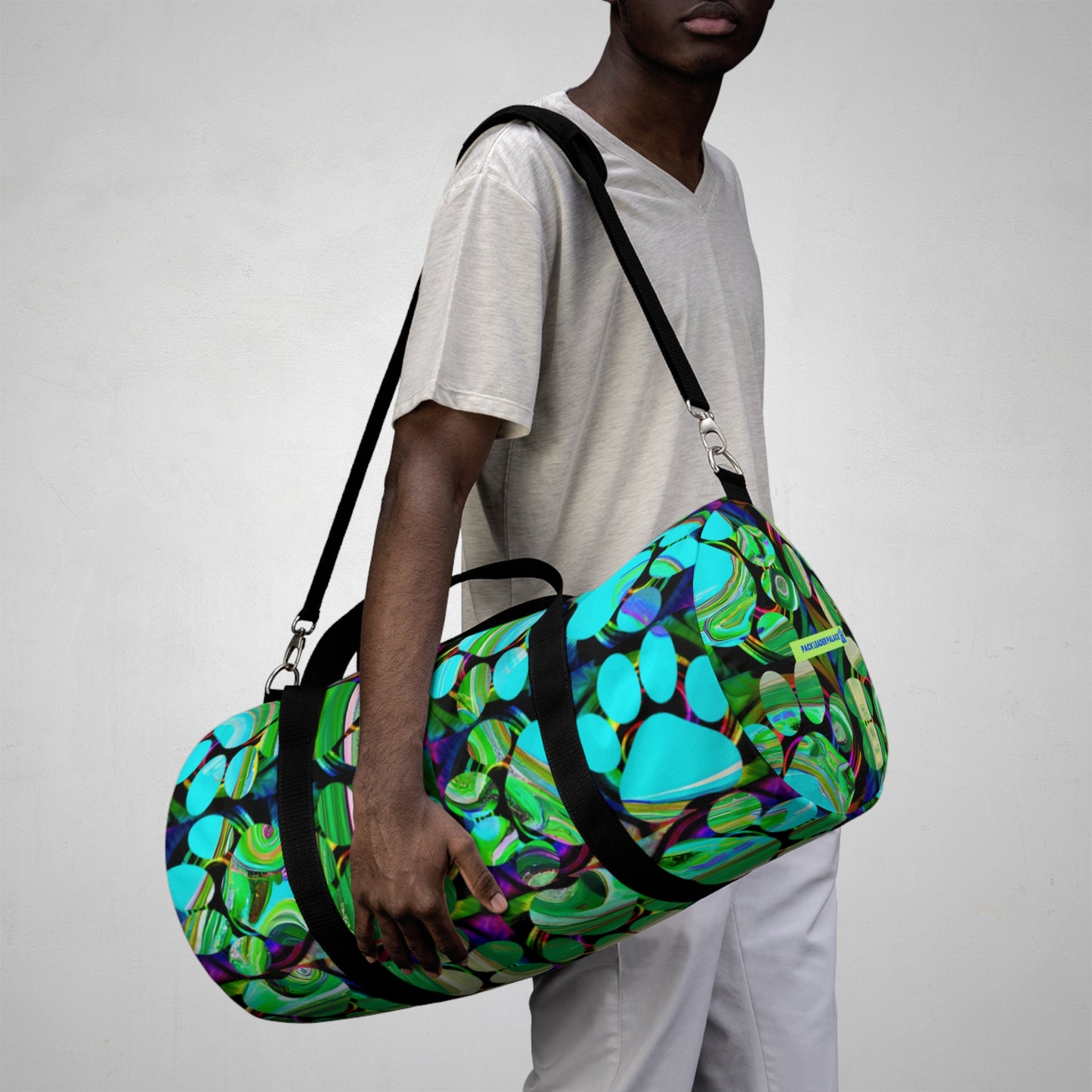 Poppin' Pierre - Paw Print - Duffel Bag