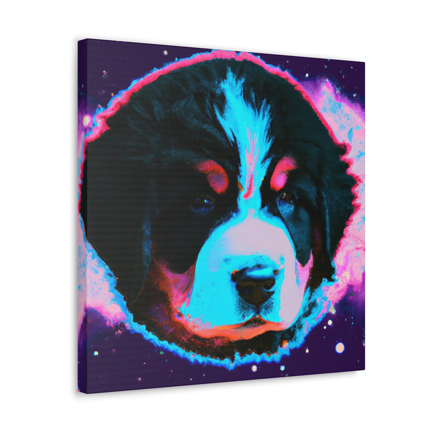 Crowned Princess Sofia of Zurich. - Bernese Mountain Dog - Canvas