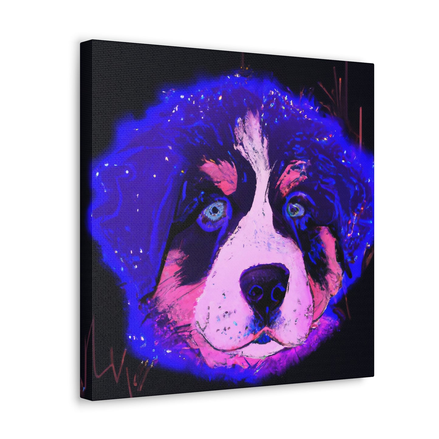 Princess Isabella De Montaltier of Zurich - Bernese Mountain Dog - Canvas