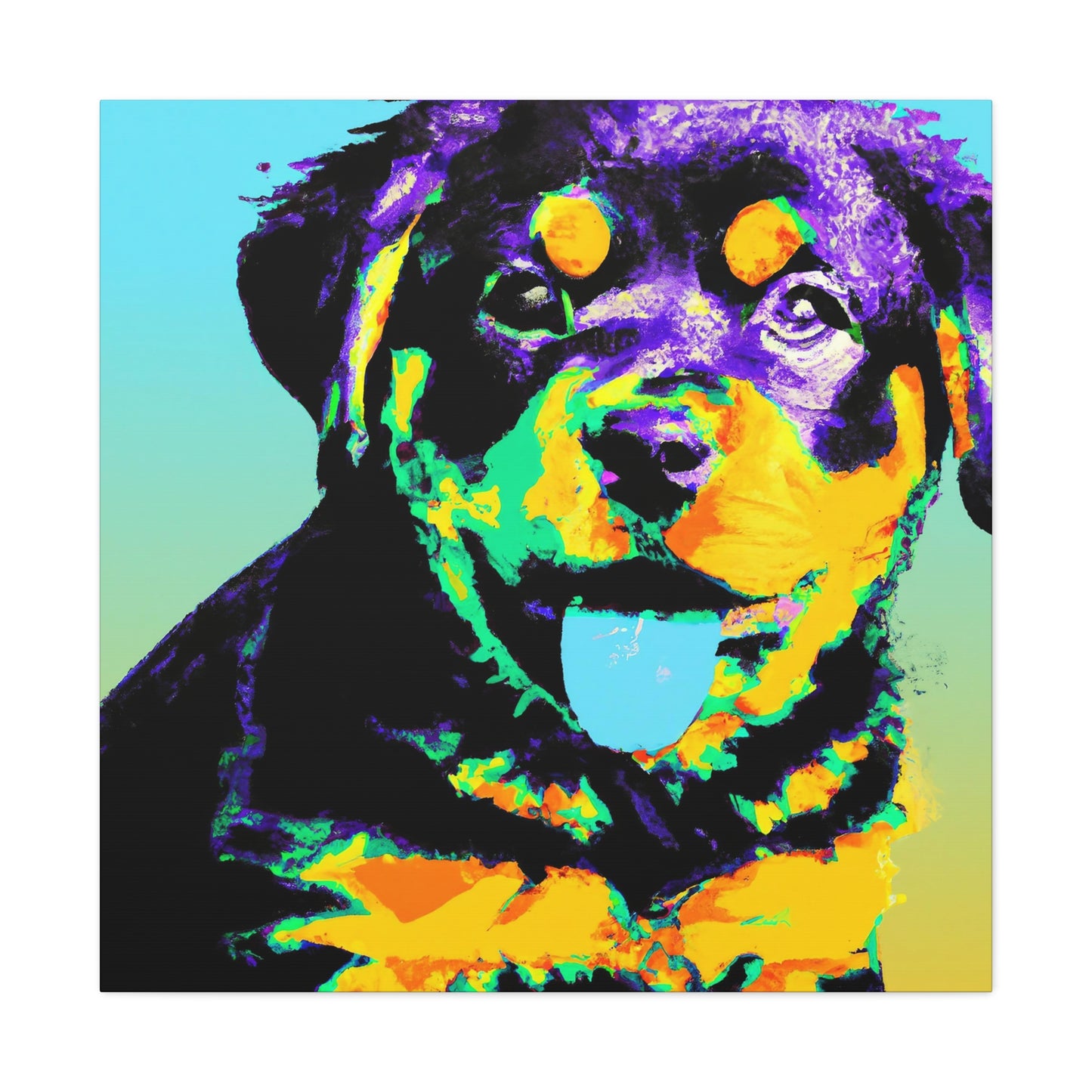 Countess Ella Von Rossum - Rottweiler - Canvas