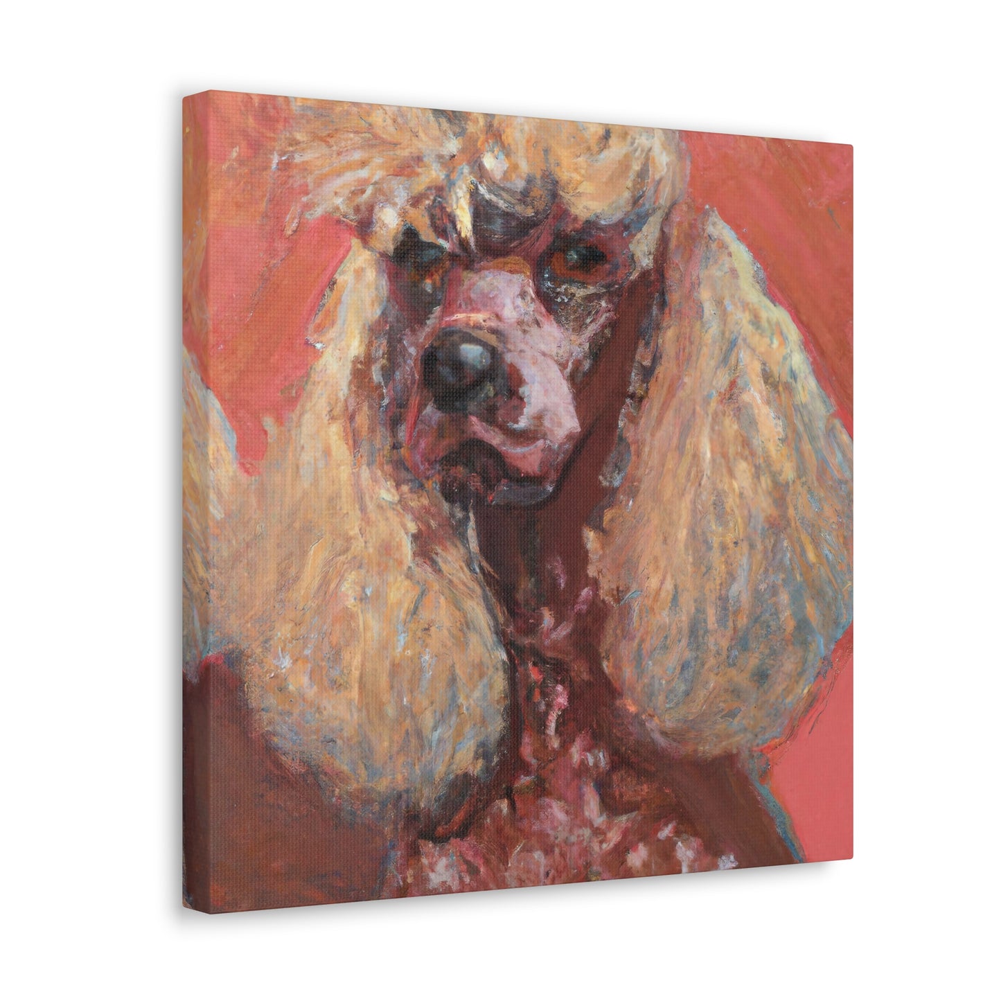 Monique de Beaumont - Poodle - Canvas