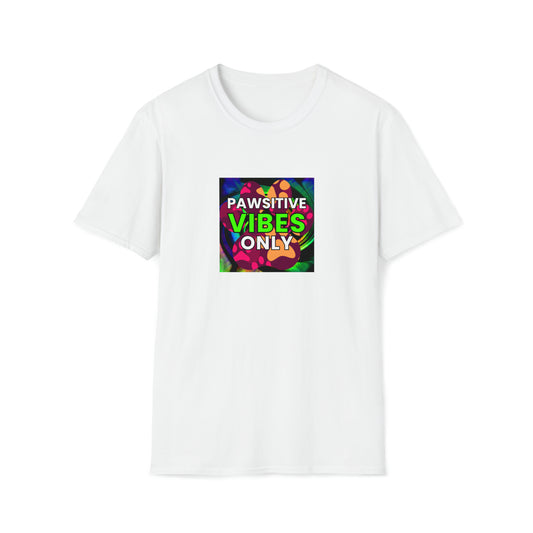 Optimistico Joe. - "Pawsitive Vibes Only" Unisex Tee