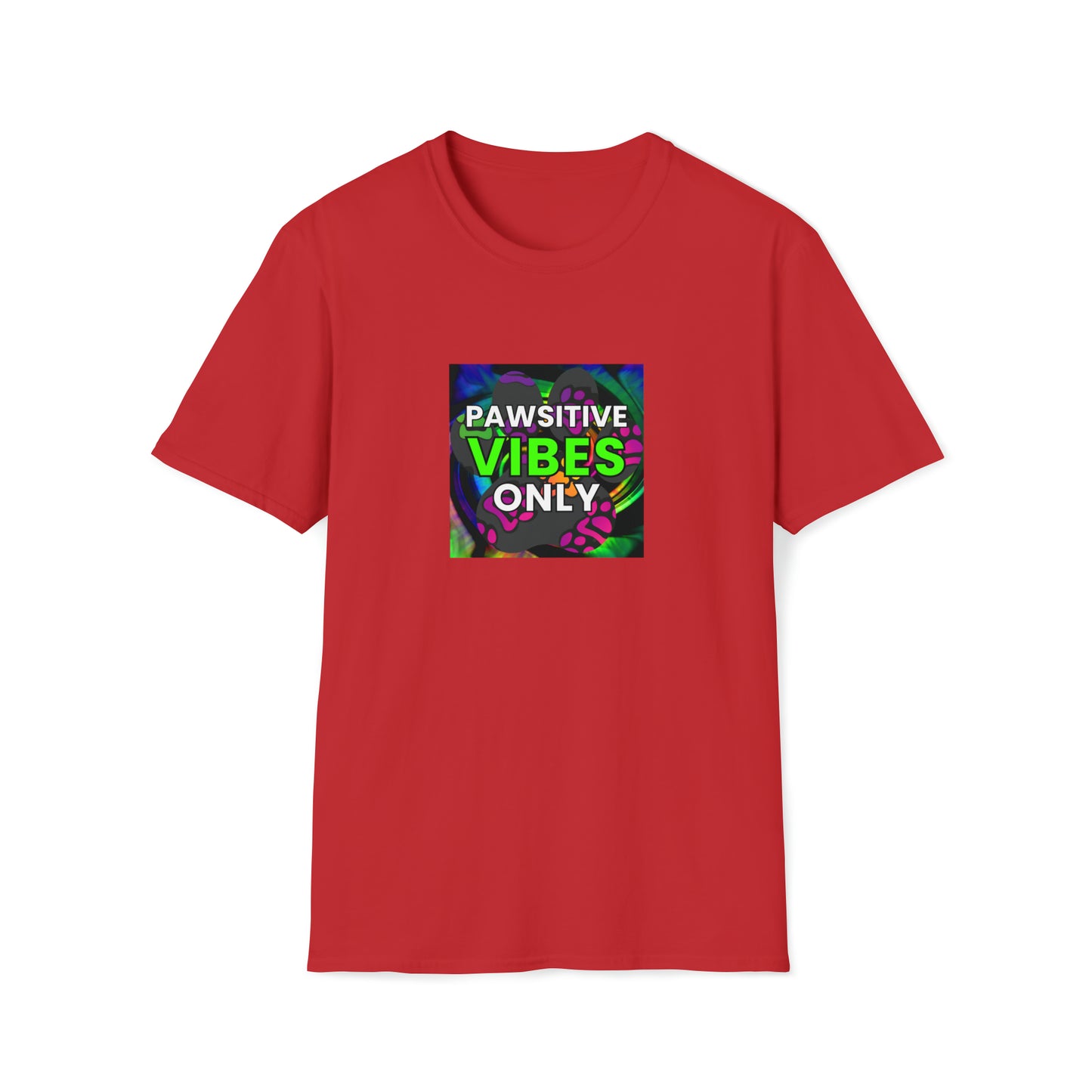 Renaissance Ray - "Pawsitive Vibes Only" Unisex Tee