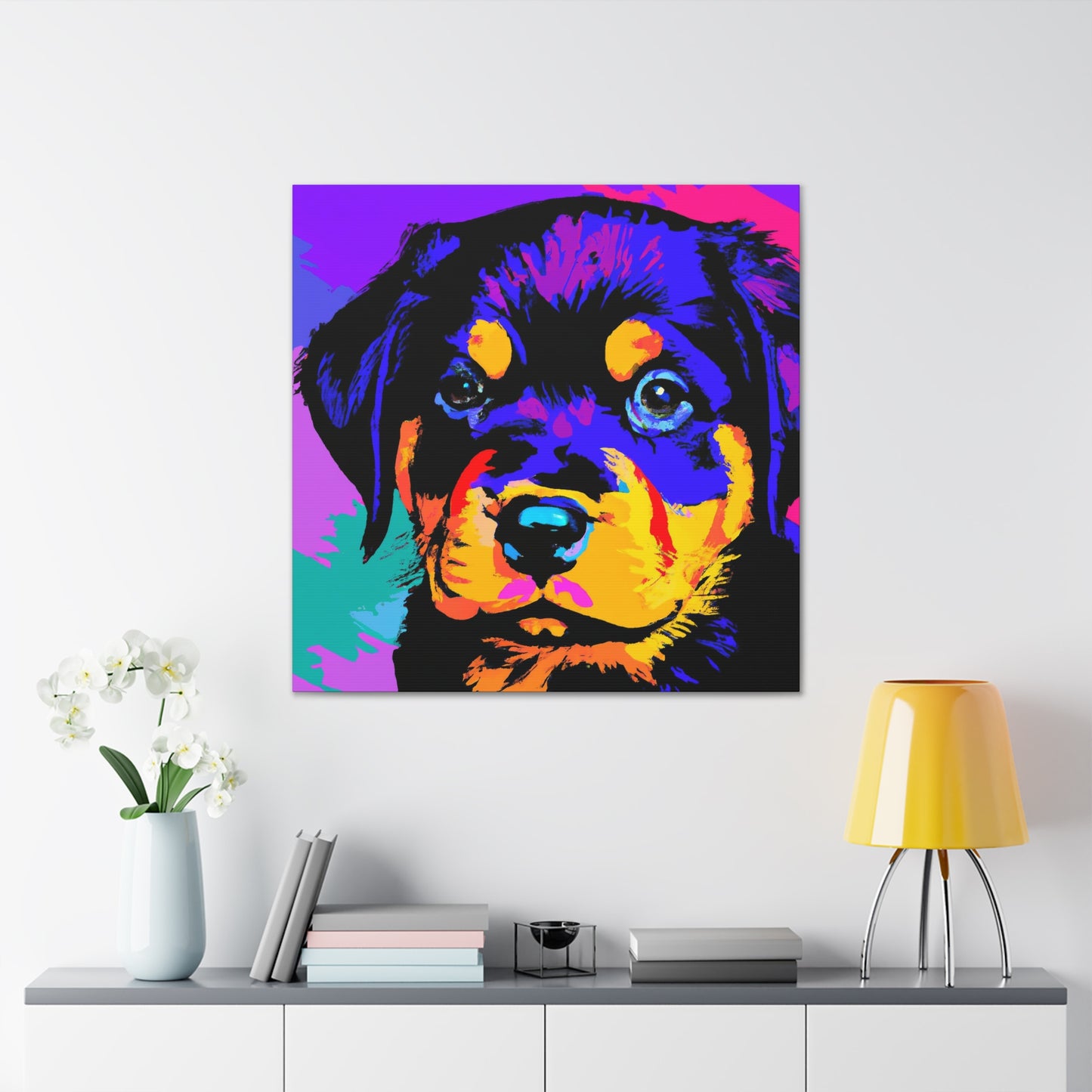 Fürst Wilhelm Von Holzmann - Rottweiler - Canvas