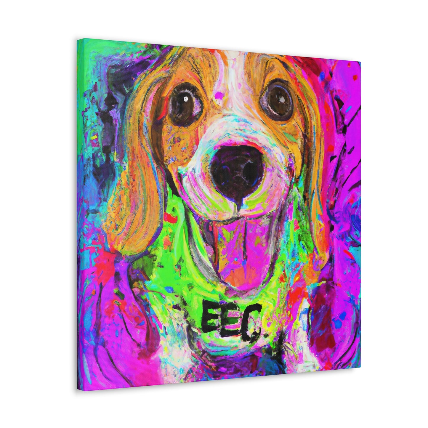 Skullianne de Belgarde - Beagle Puppy - Canvas