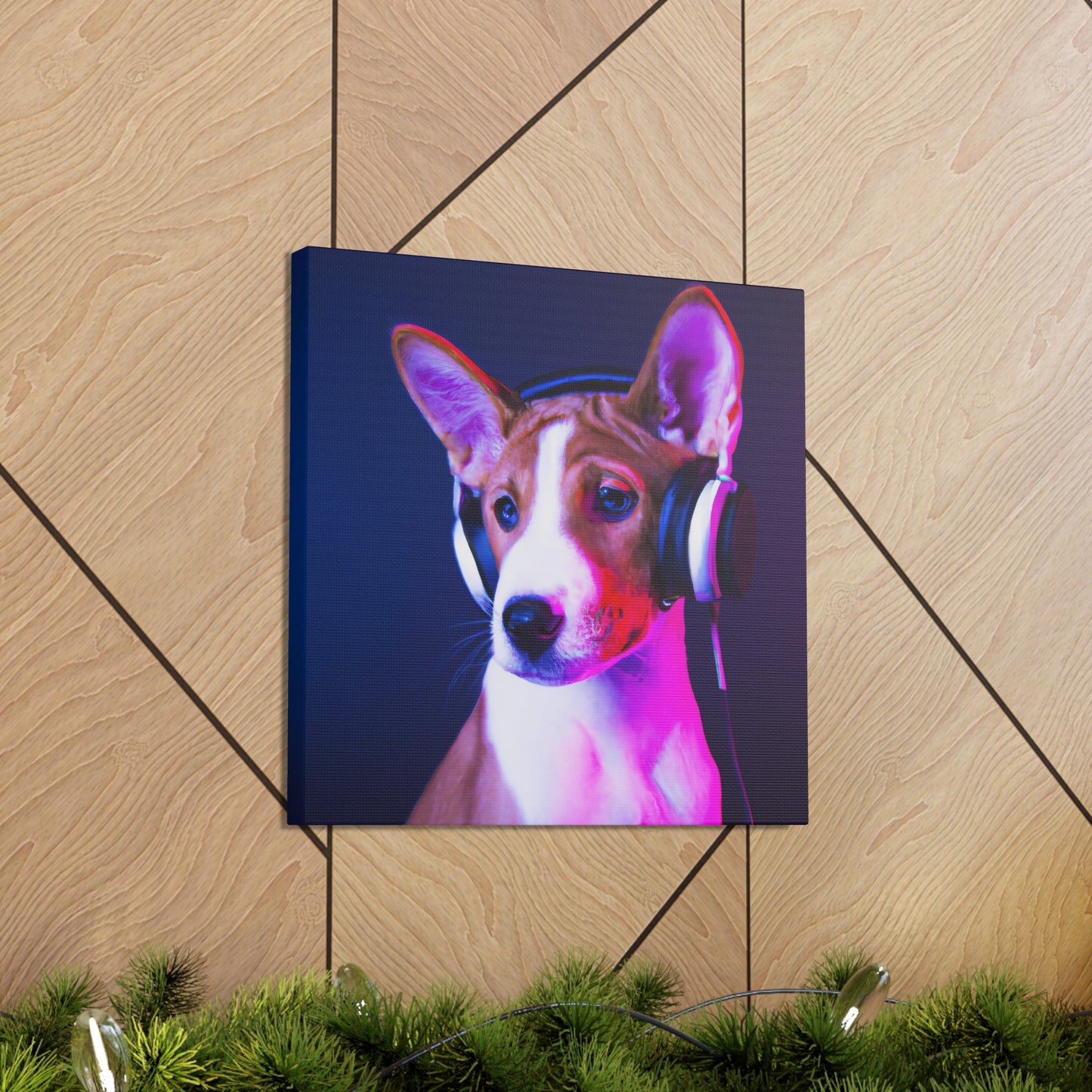 Dalia Ching-Nur - Basenji - Canvas