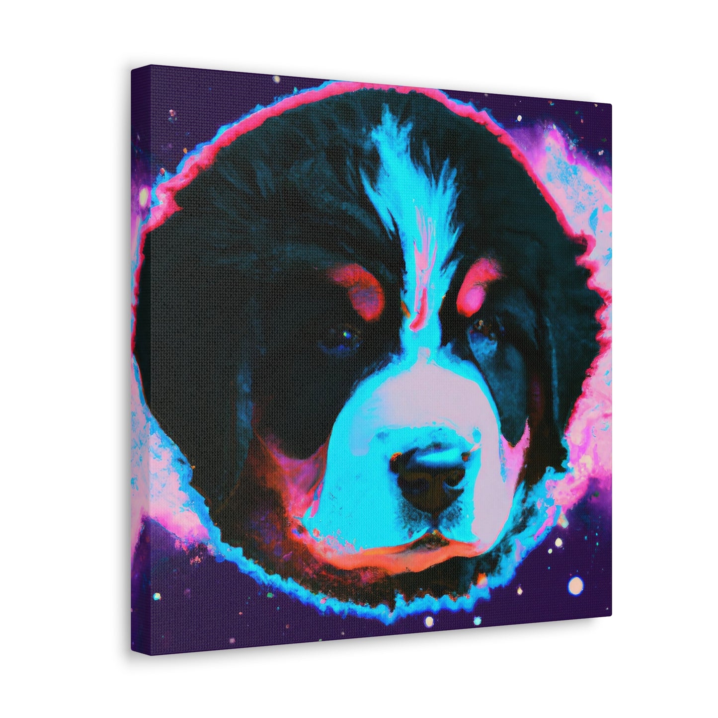 Crowned Princess Sofia of Zurich. - Bernese Mountain Dog - Canvas