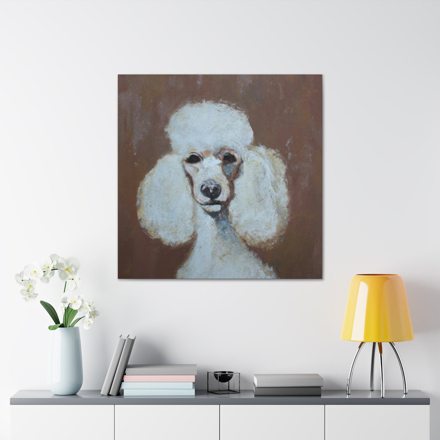 Sir Philip de Verere - Poodle - Canvas