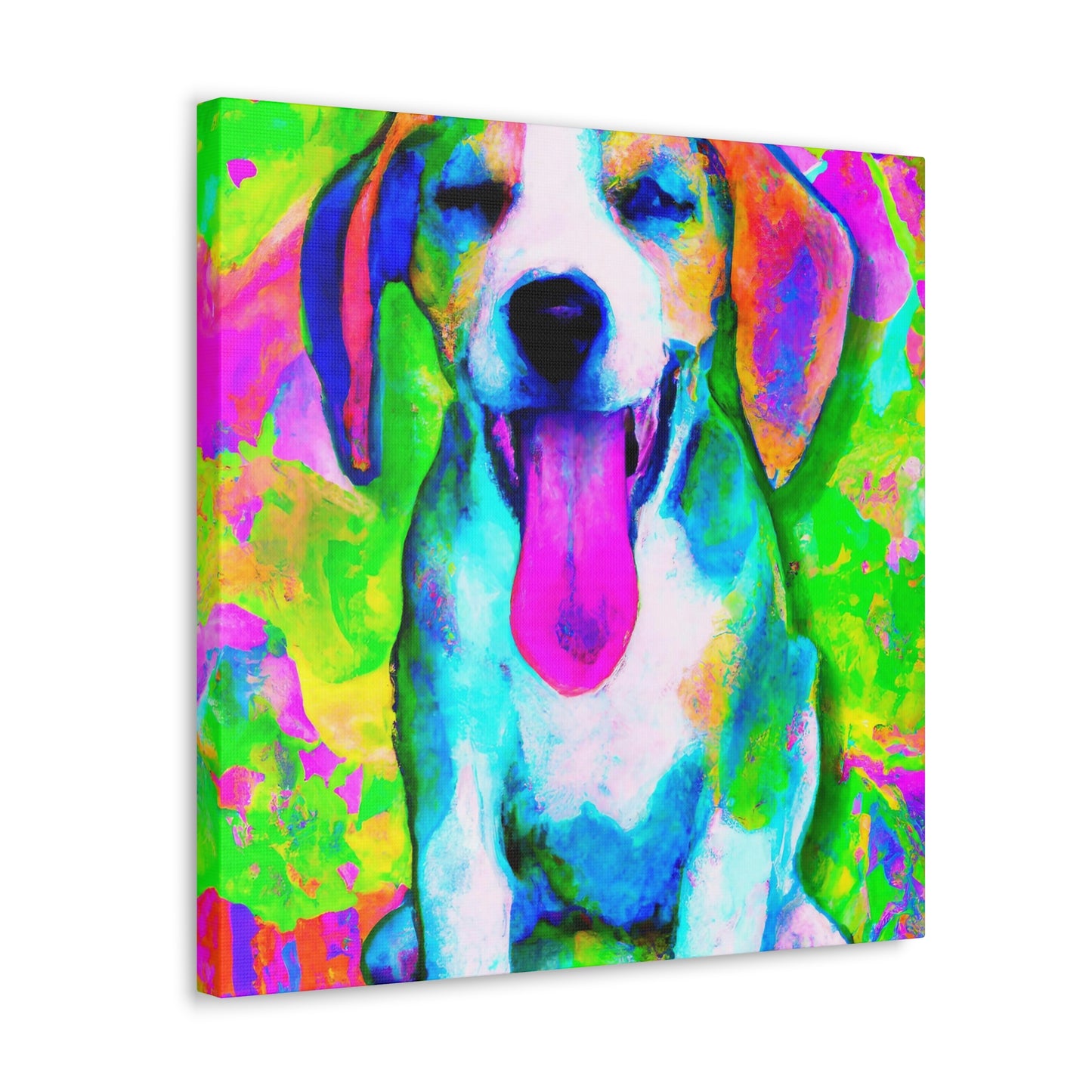 Eldrid de'Medici - Beagle Puppy - Canvas