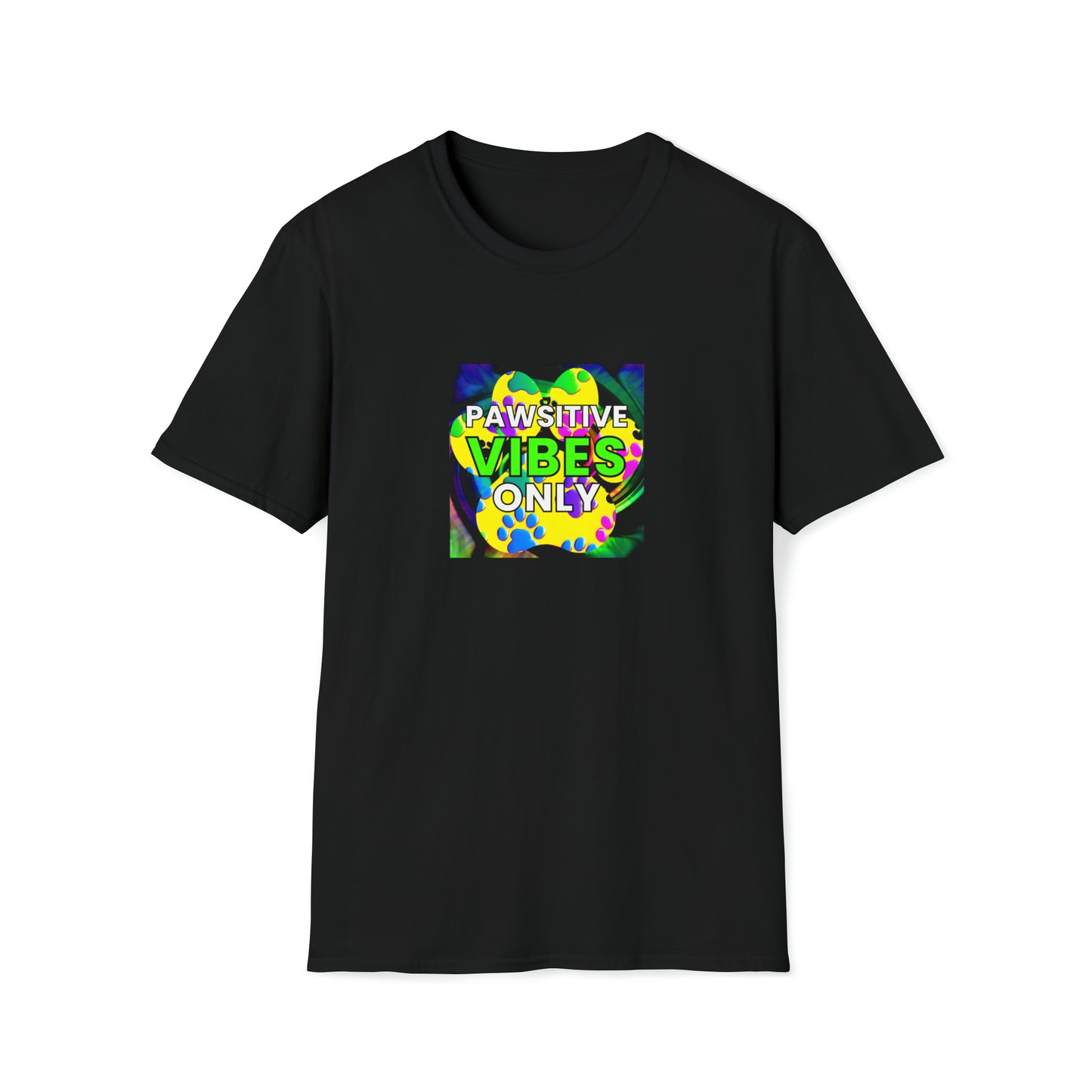 Luminous Emmett - "Pawsitive Vibes Only" Unisex Tee