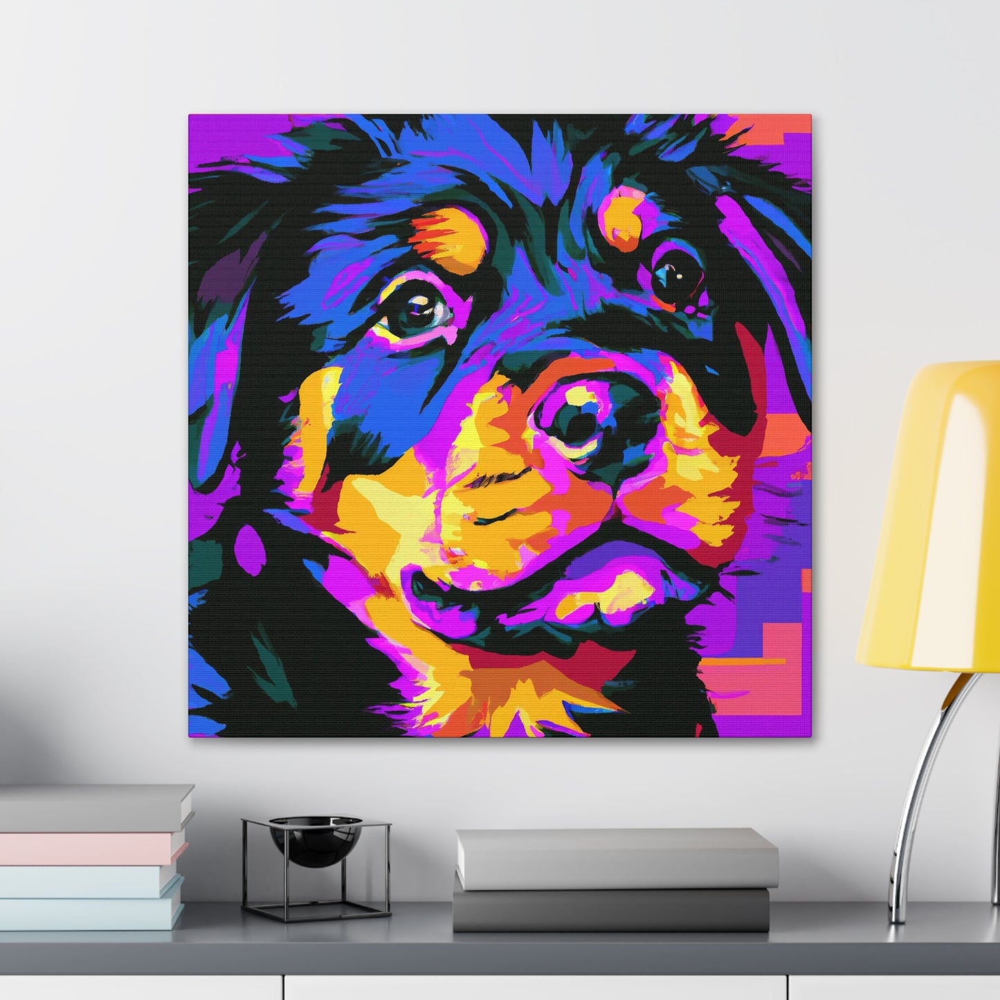 Countess Isabella von Röseburg - Rottweiler - Canvas