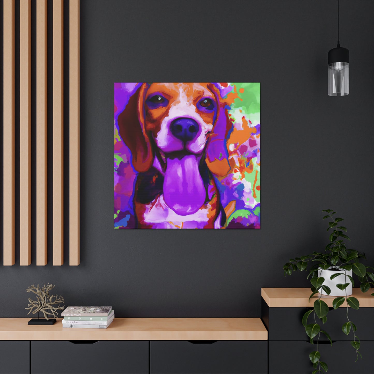 Duchess Adaliz de Monteleone - Beagle Puppy - Canvas