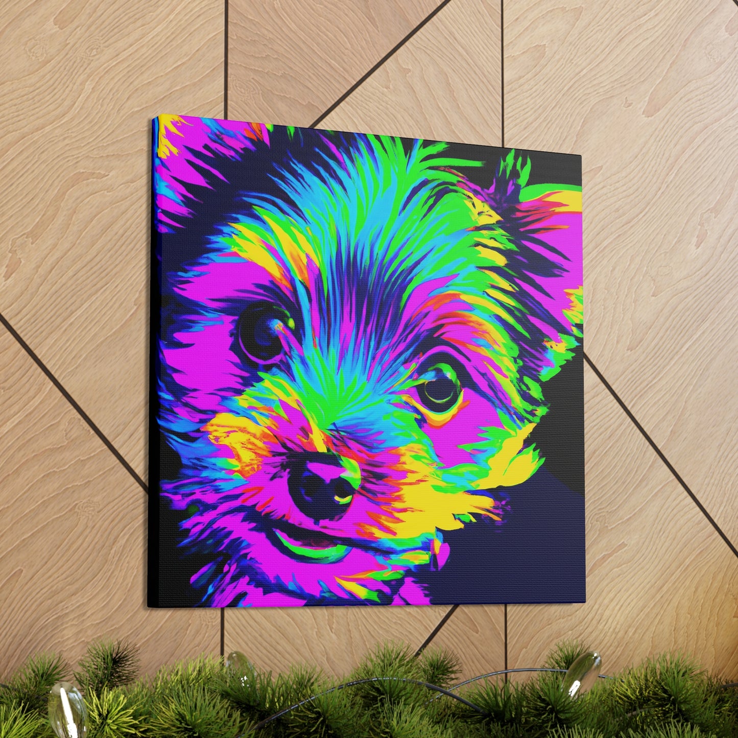 Siranthe Aurora Von Rothwein - Yorkie Puppy - Canvas