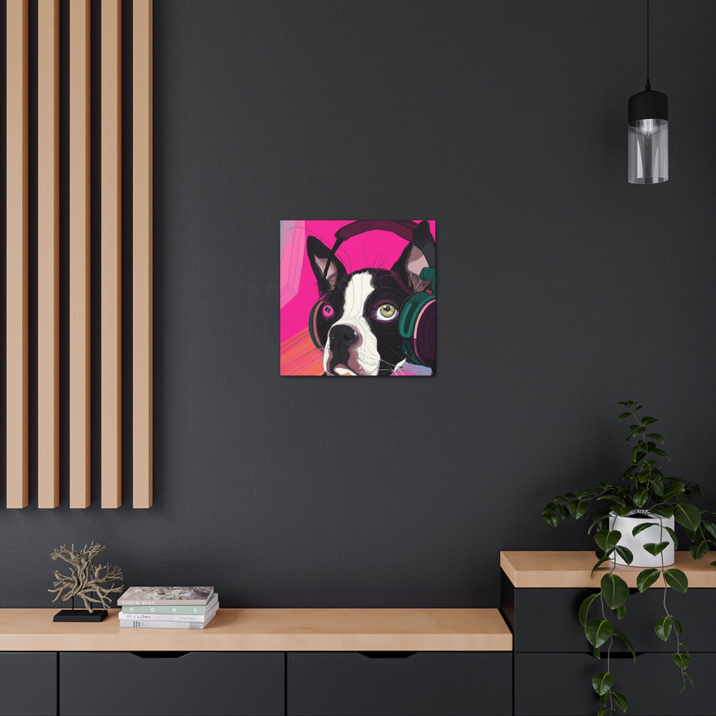 Countess Abigail Amethyst Parmelee of Boston. - Boston Terrier - Canvas