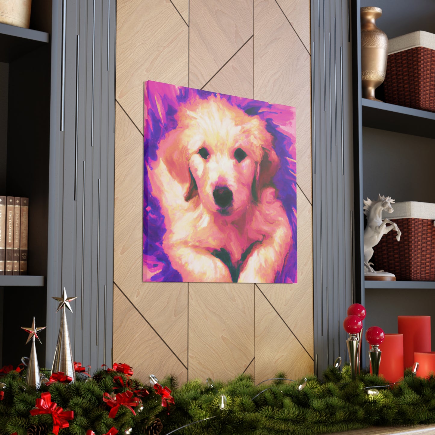 Earlene of Verdume - Golden Retriever Puppy - Canvas