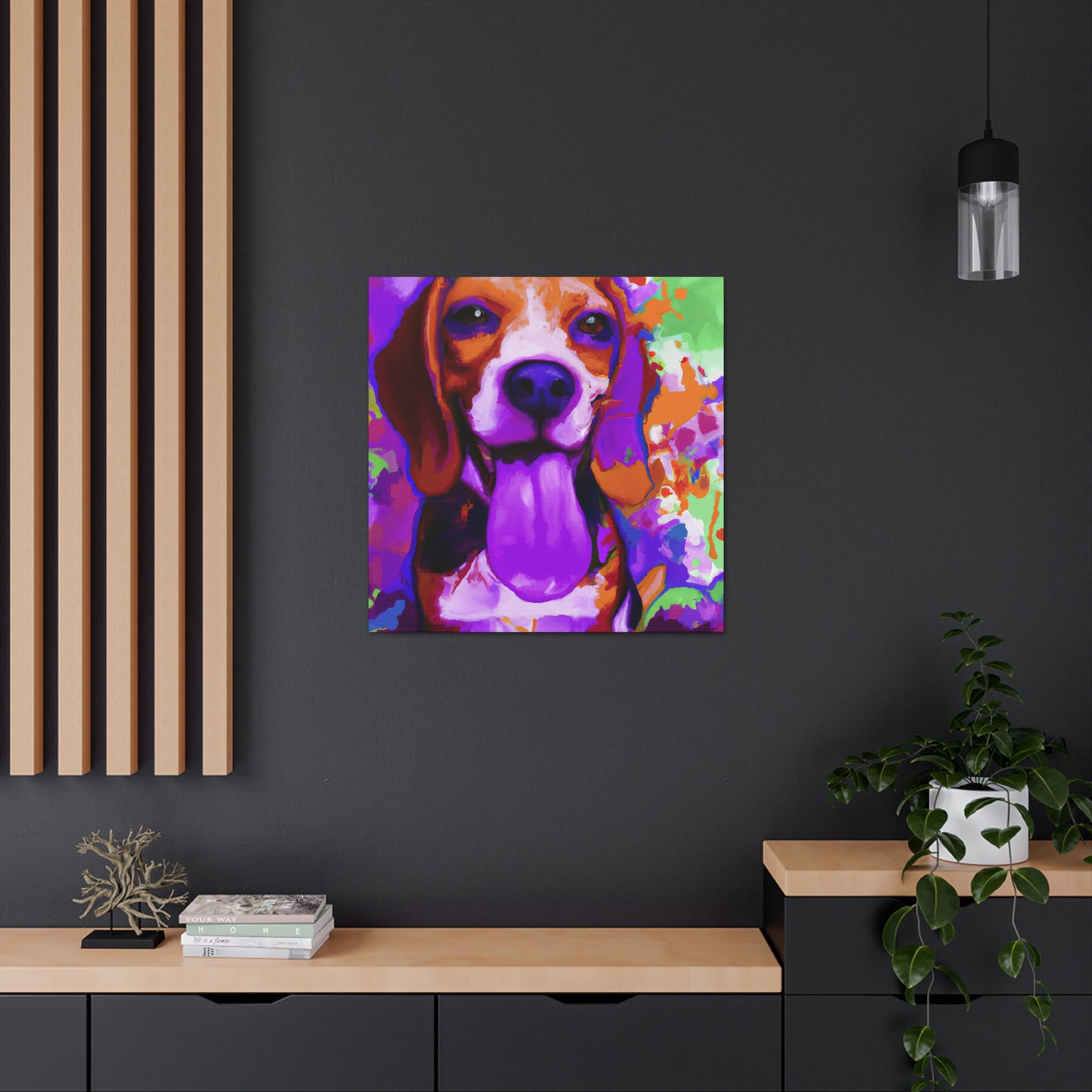 Duchess Adaliz de Monteleone - Beagle Puppy - Canvas