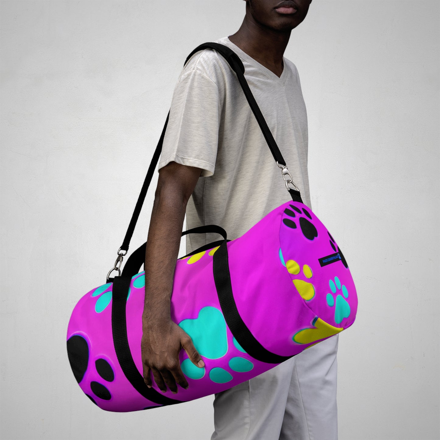 Dominique Elléments - Paw Print - Duffel Bag