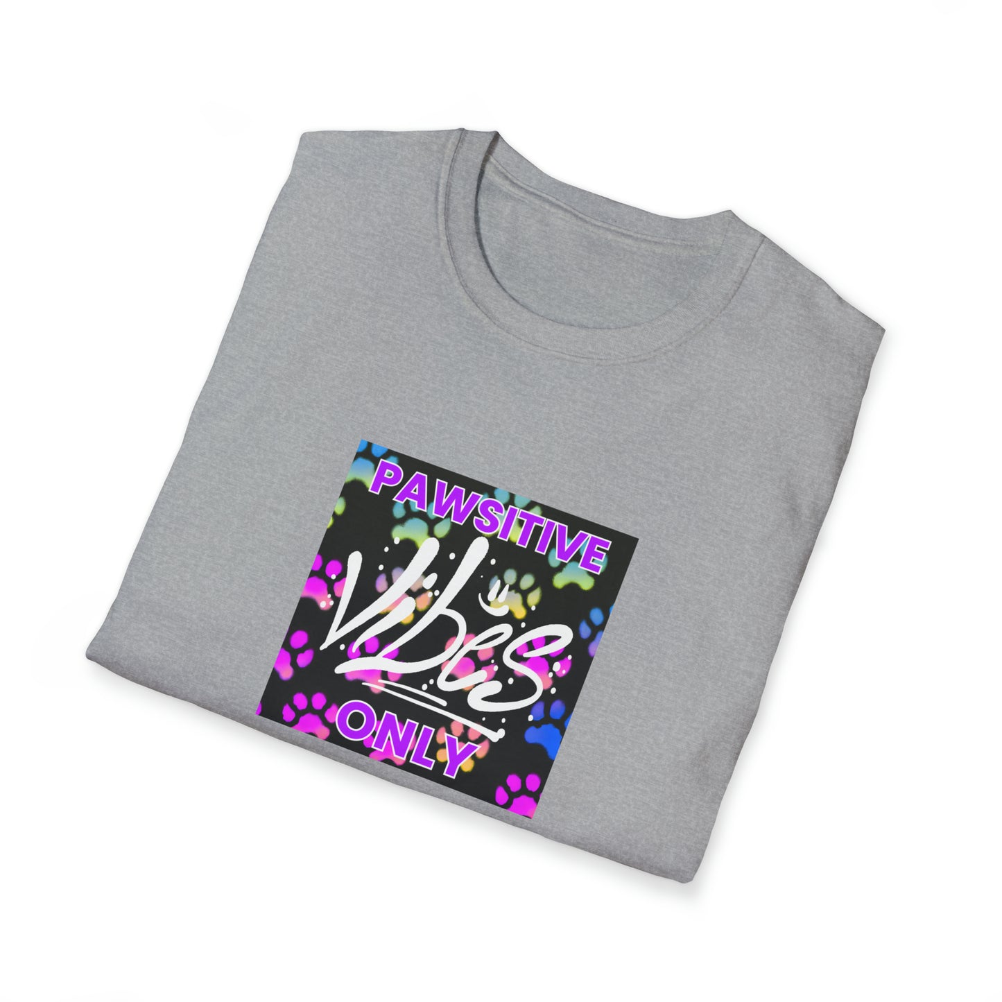 Posi-Tivity Pete - "Pawsitive Vibes Only" Unisex Tee