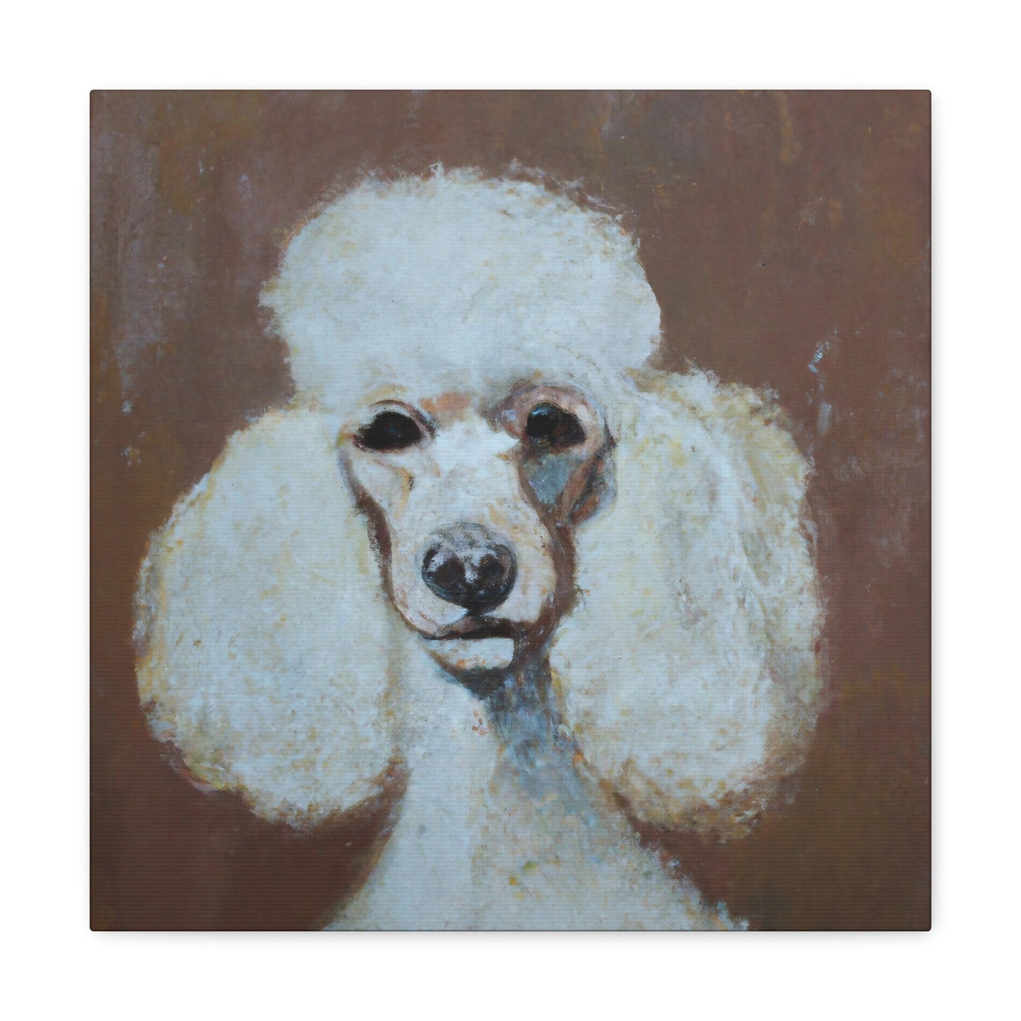 Sir Philip de Verere - Poodle - Canvas