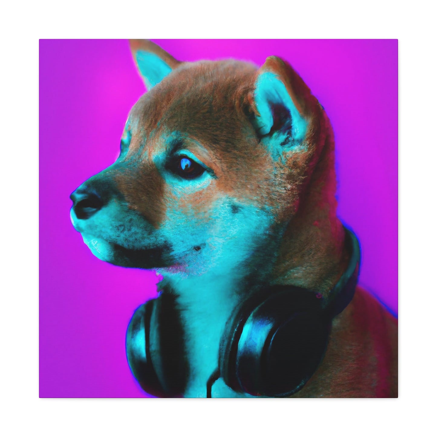 Guma Jukkuen - Shiba Inu - Canvas