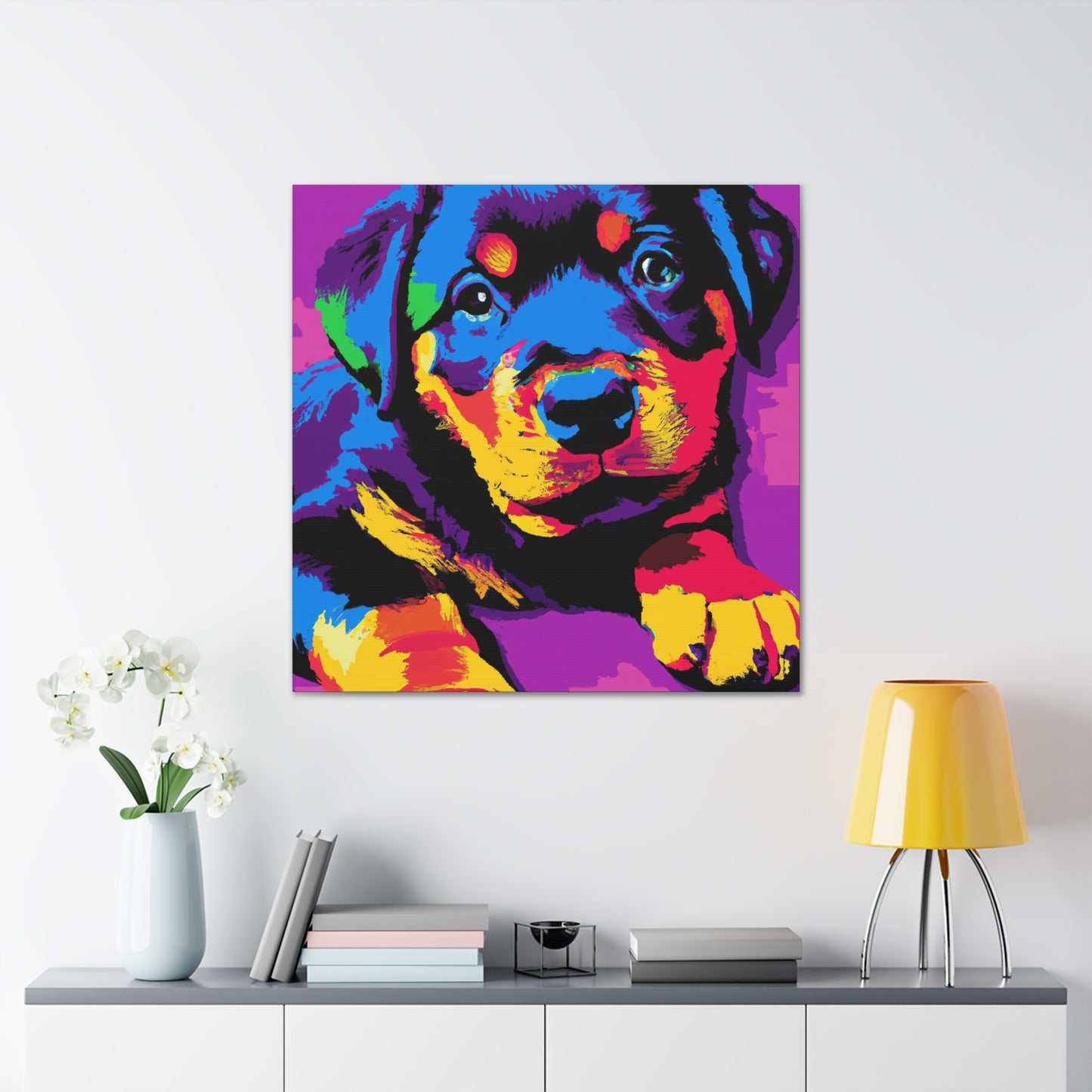 Countess Adelheid von Gottesheim - Rottweiler - Canvas