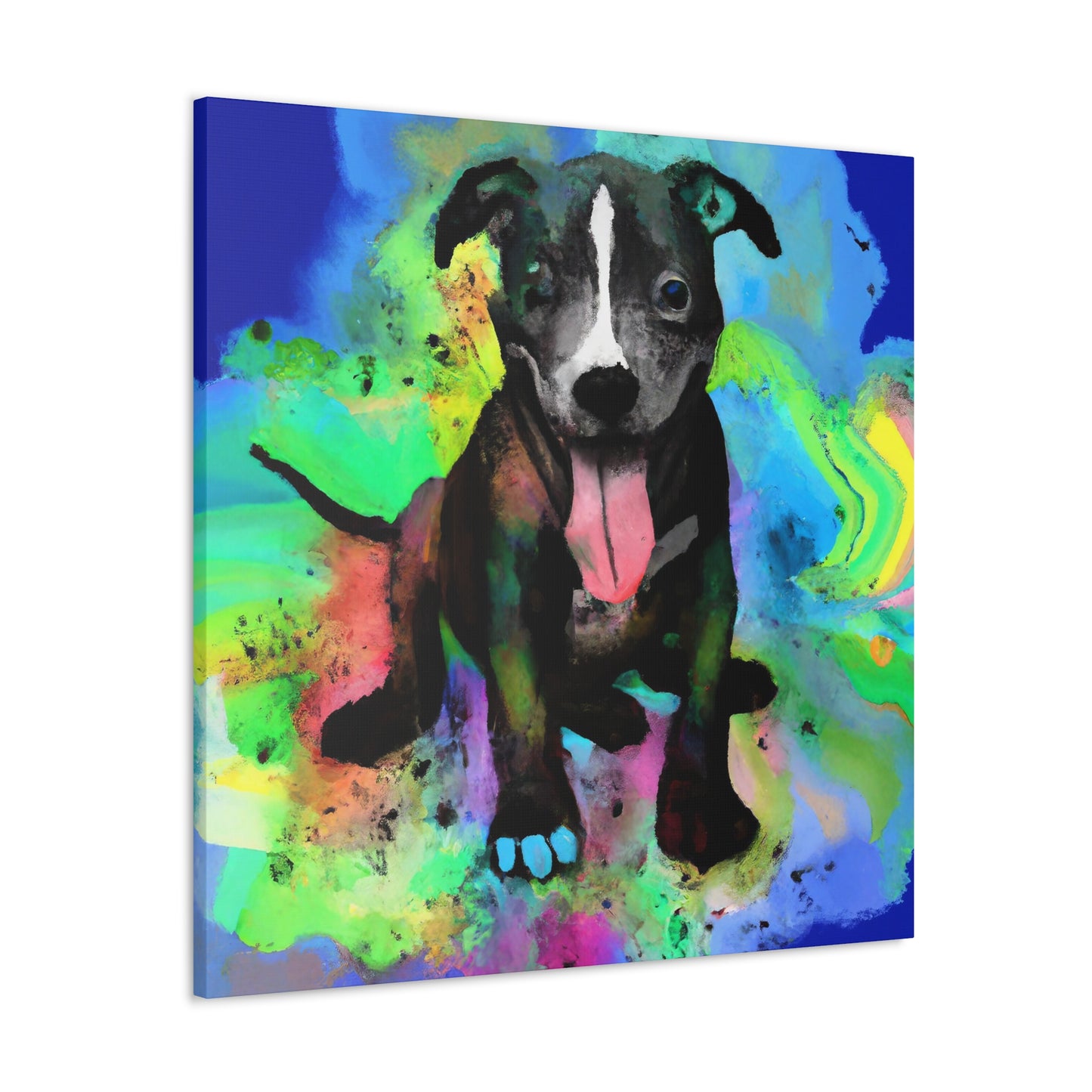 Isamon Emperius - Pitbull Puppy - Canvas