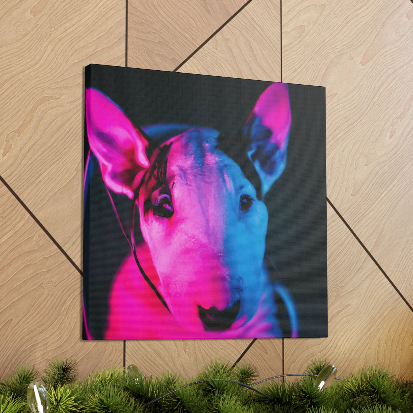 Clarissa Fortescue - Bull Terrier - Canvas