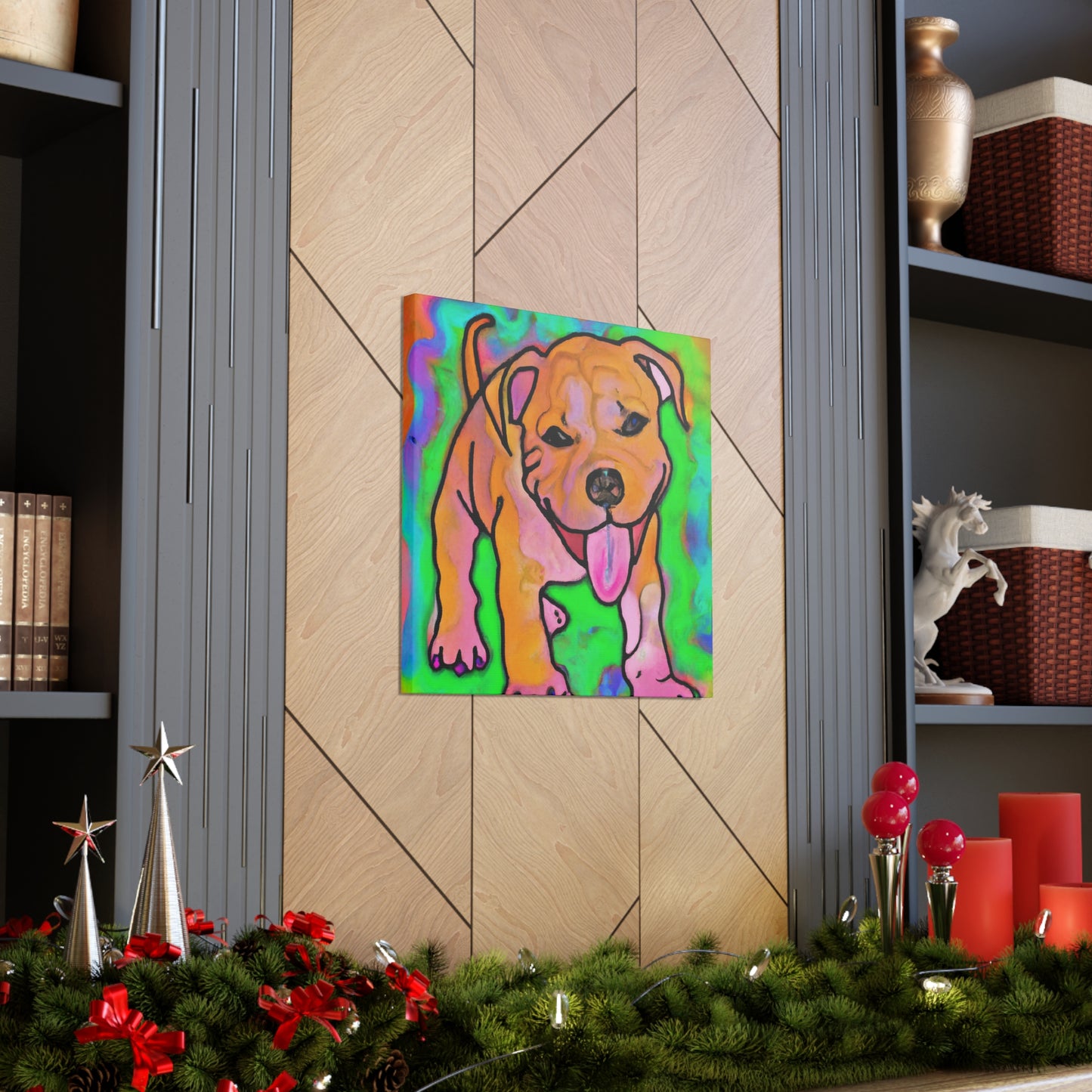 Aristonte Royaltye - Pitbull Puppy - Canvas