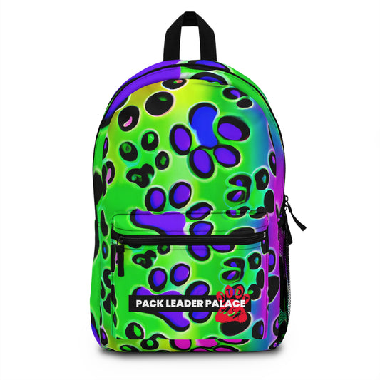 Fashionista Francoise - Paw Print - Backpack