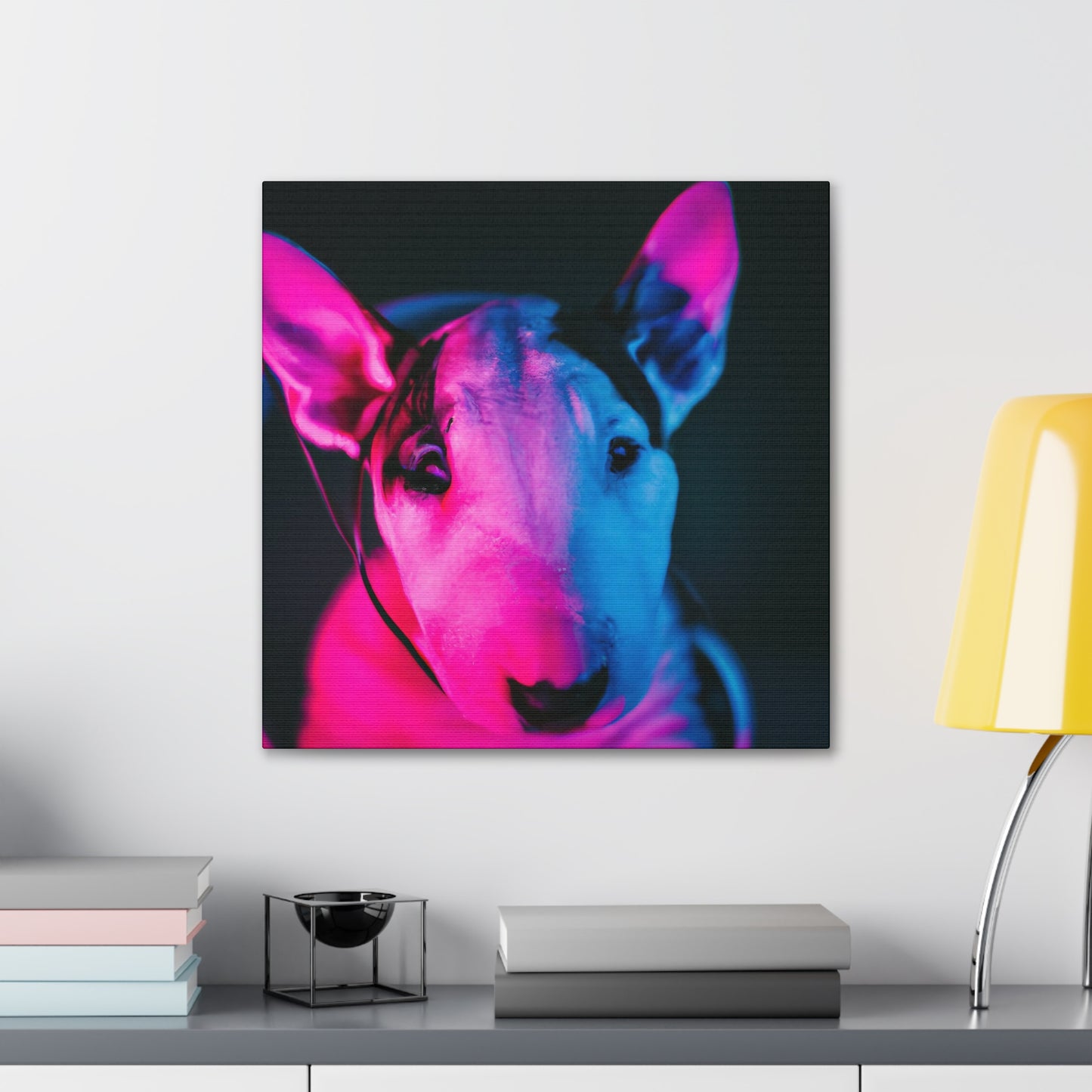 Clarissa Fortescue - Bull Terrier - Canvas