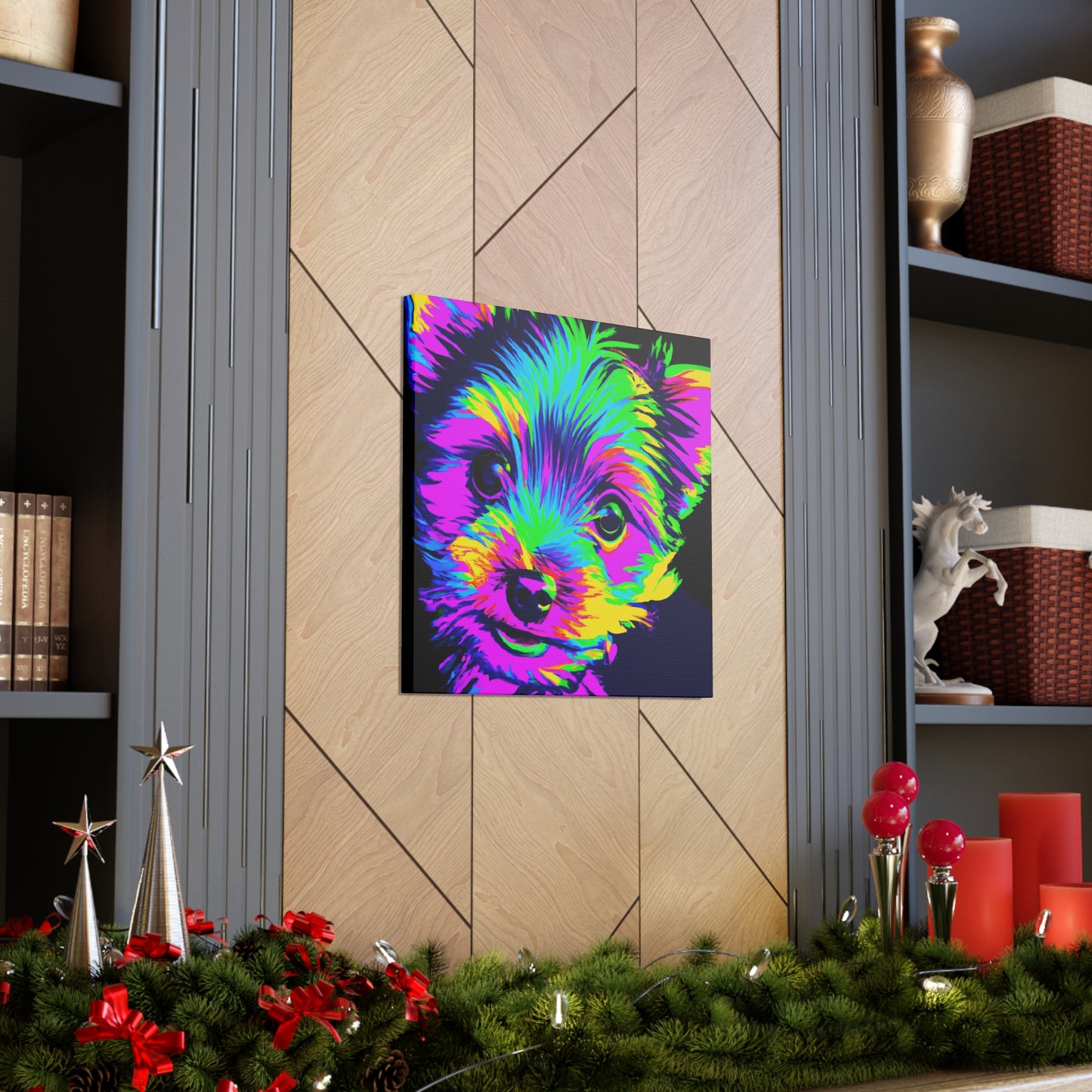 Siranthe Aurora Von Rothwein - Yorkie Puppy - Canvas