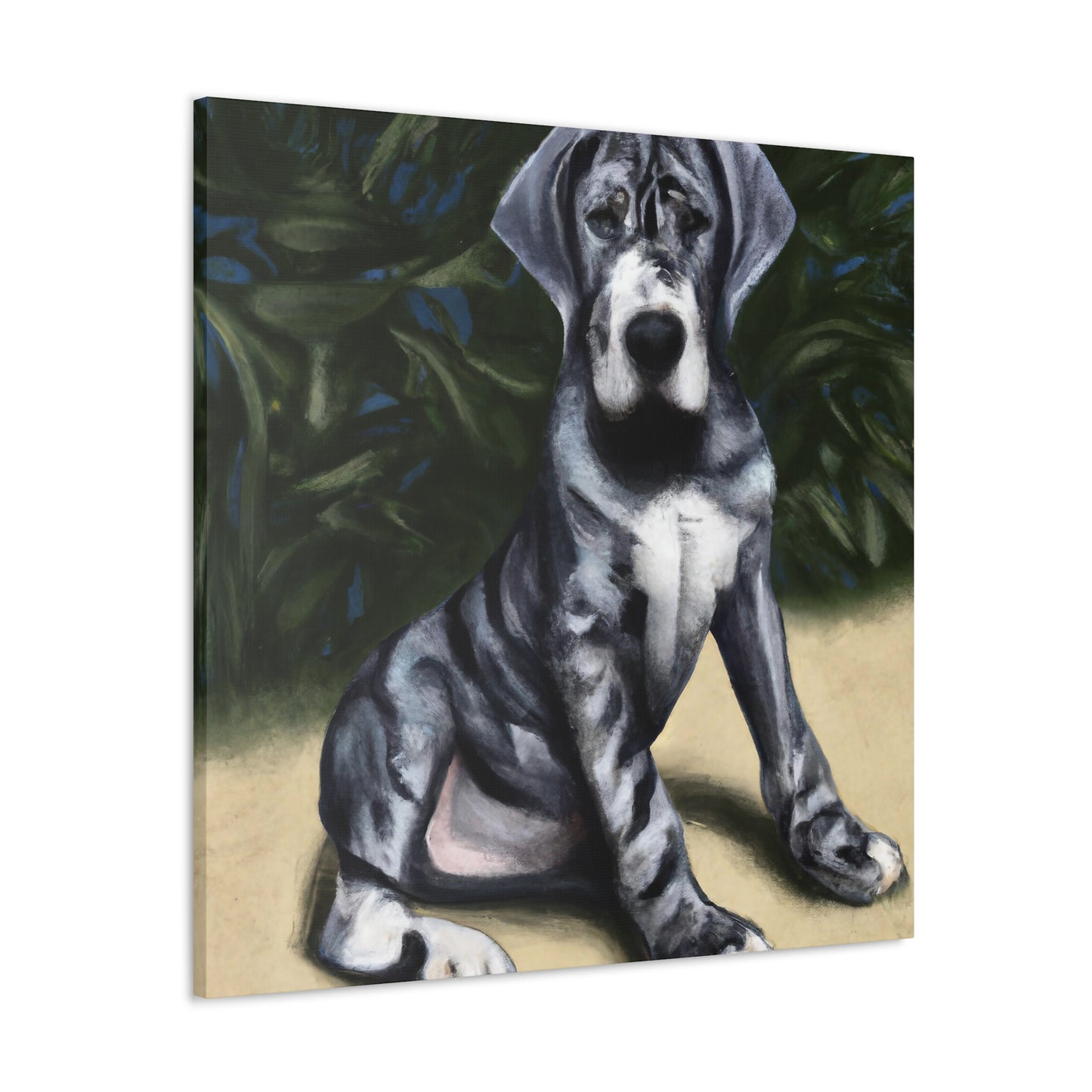 Dame Agneta de Valois - Great Dane - Canvas