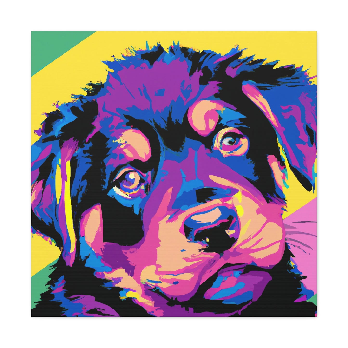 Baron Henrik Heisemann - Rottweiler - Canvas