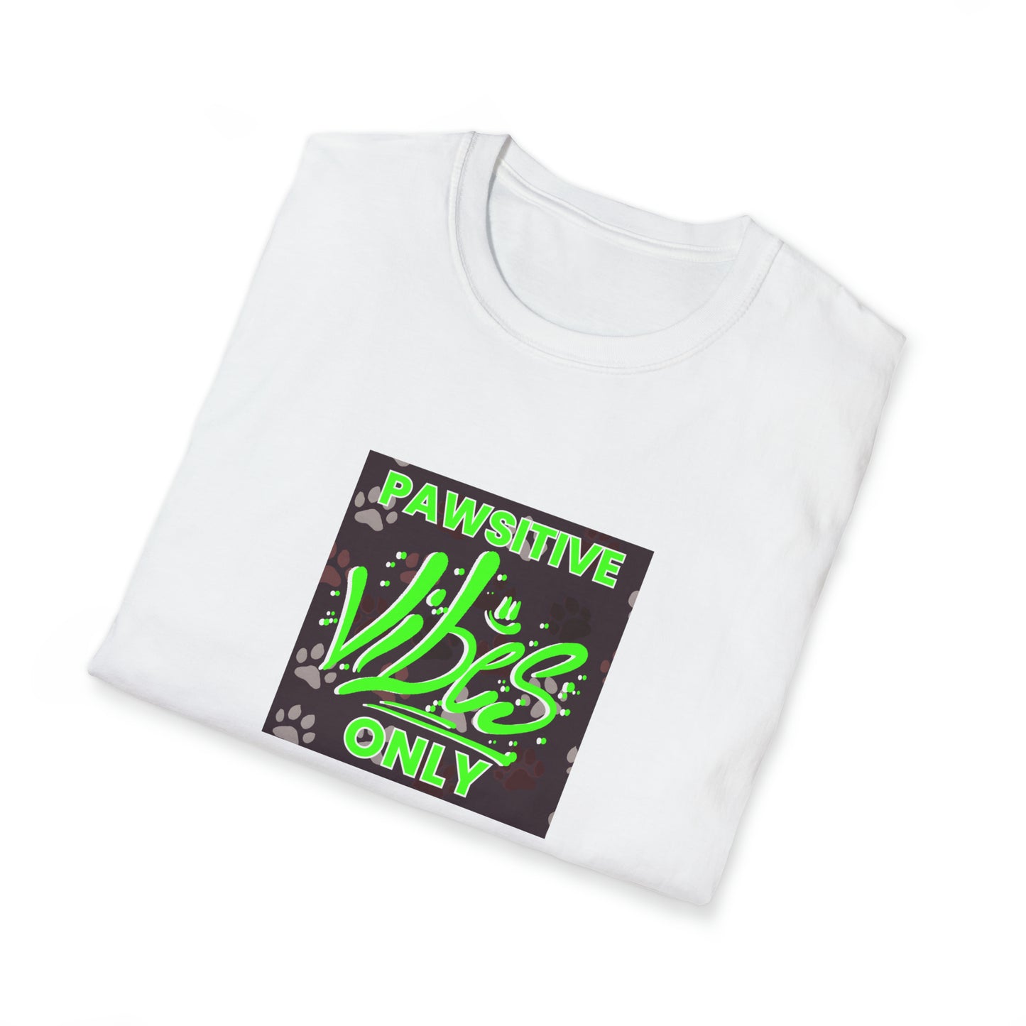 Posi-Power Pete - "Pawsitive Vibes Only" Unisex Tee