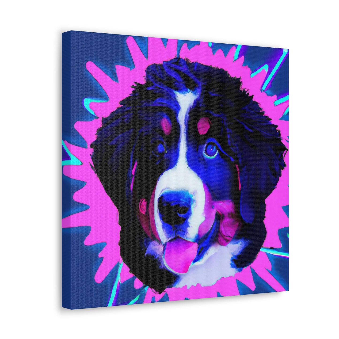 Princess Elodie von Bernhardzocher - Bernese Mountain Dog - Canvas