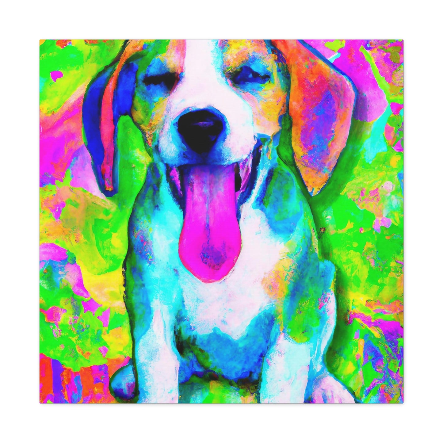 Eldrid de'Medici - Beagle Puppy - Canvas