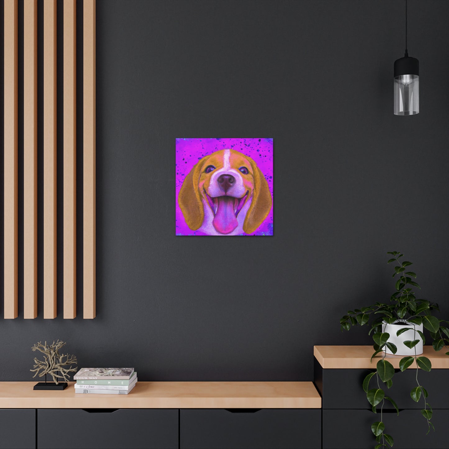 Prince Arturius the Magnificent - Beagle Puppy - Canvas