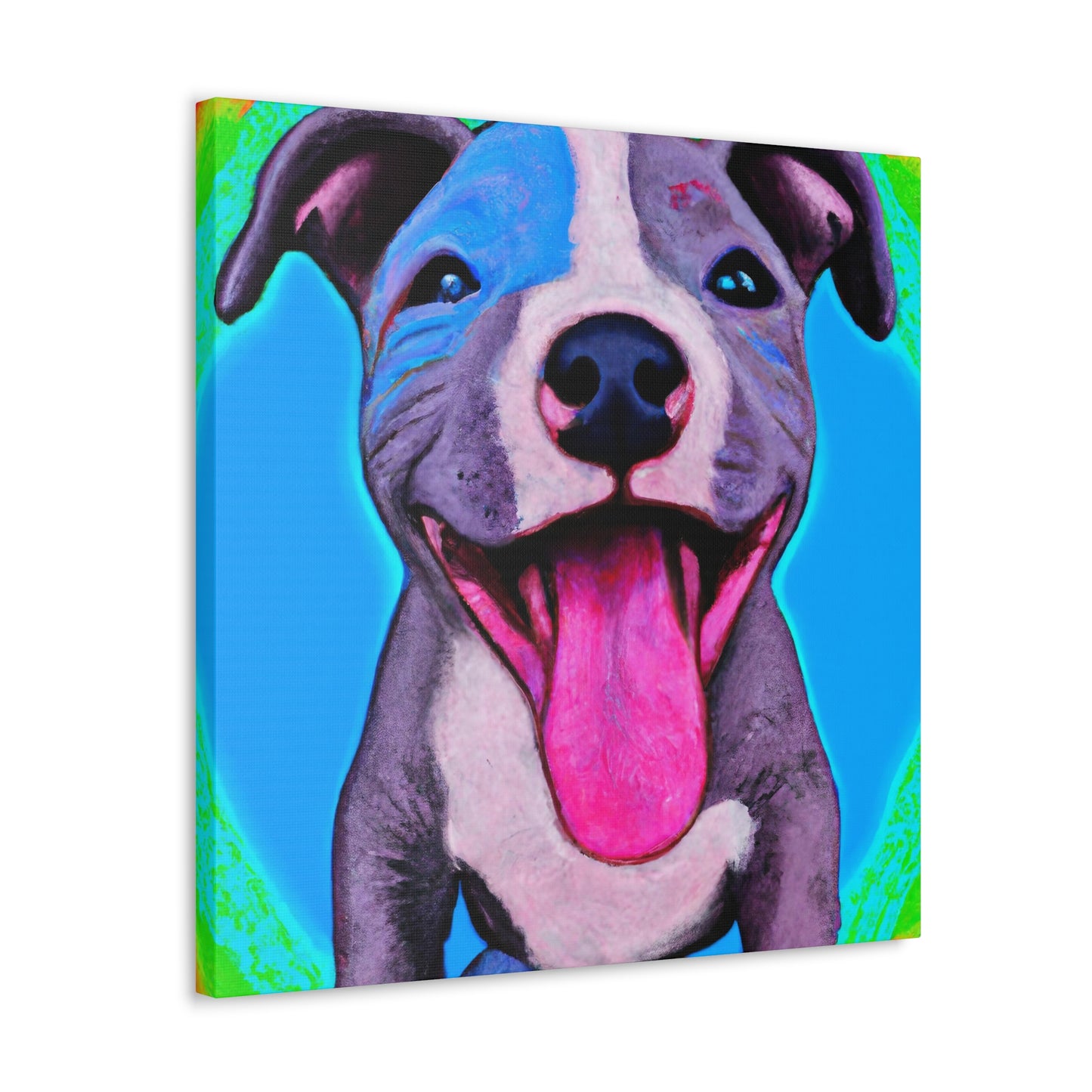 Celestina Elsanna de Veniela - Pitbull Puppy - Canvas