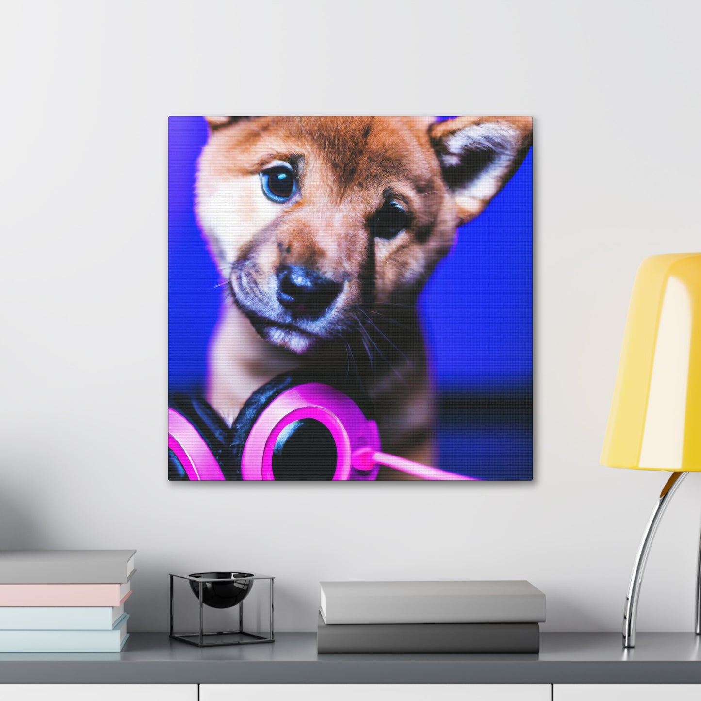 Wu Fei-Ling - Shiba Inu - Canvas