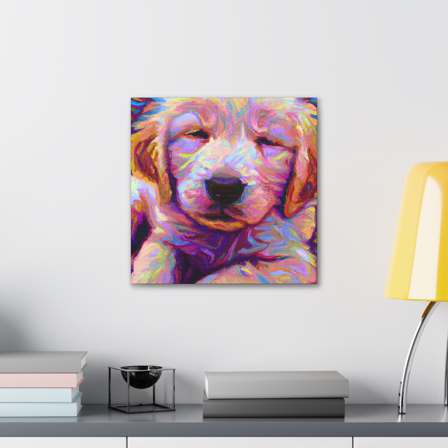 Titianus DeAristocratia - Golden Retriever Puppy - Canvas